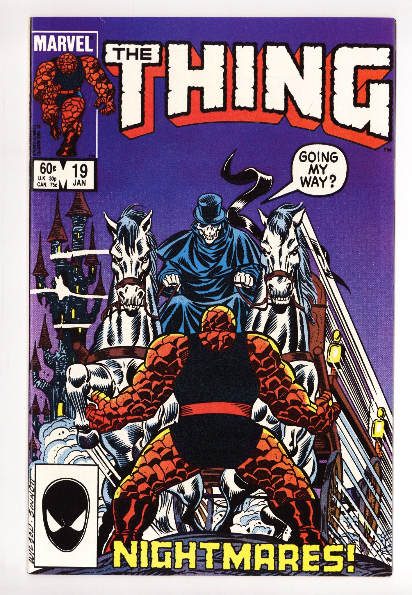 The Thing Vol 1 19 High Grade (1985) 