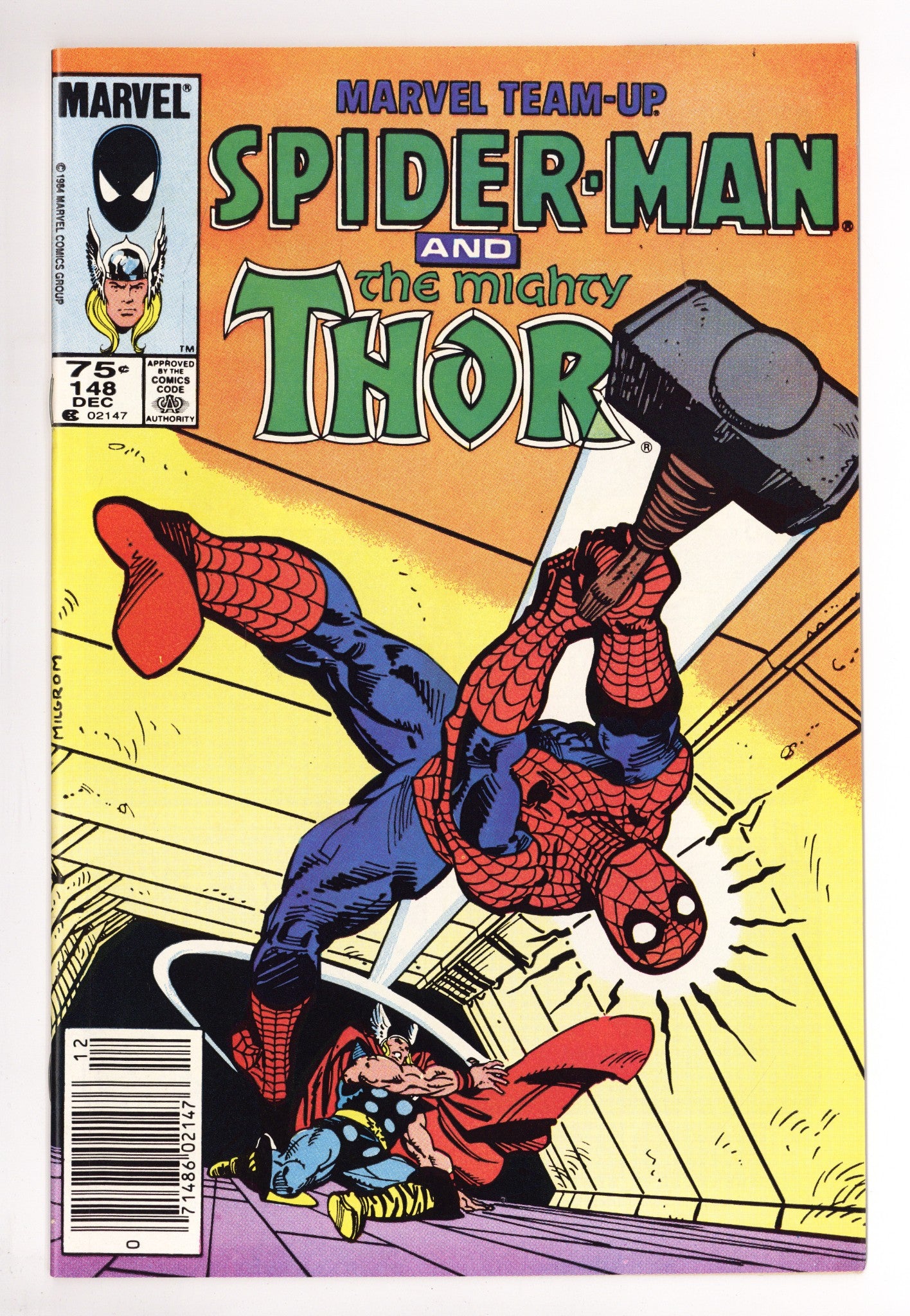 Marvel Team-Up Vol 1 148 NM- (9.2) (1984) Canadian Price Variant 