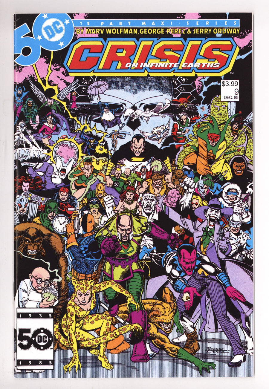 Crisis on Infinite Earths 9 (Facsimile Edition) [nn] High Grade (2025) 
