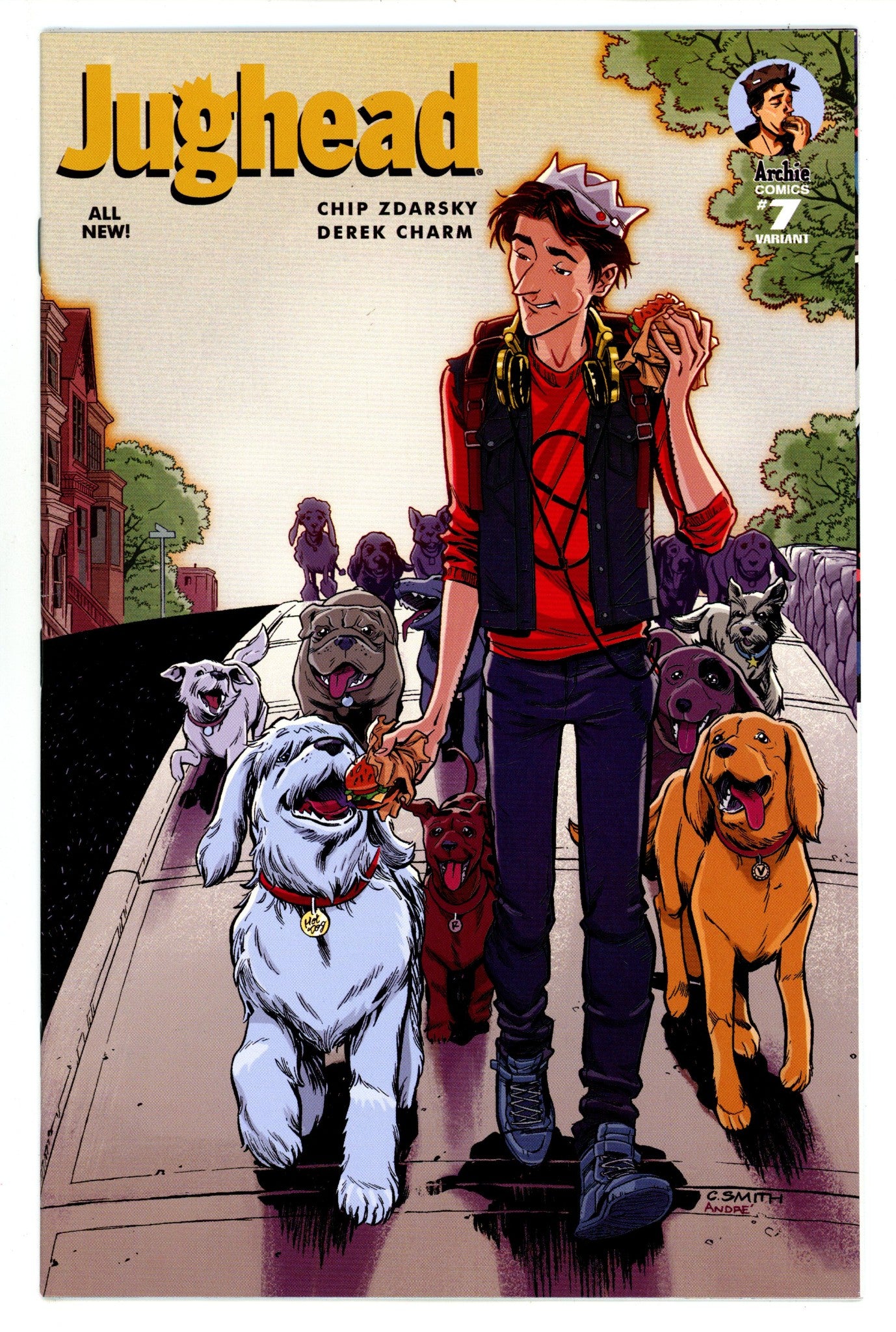 Jughead Vol 3 7 High Grade (2016) Smith Variant 