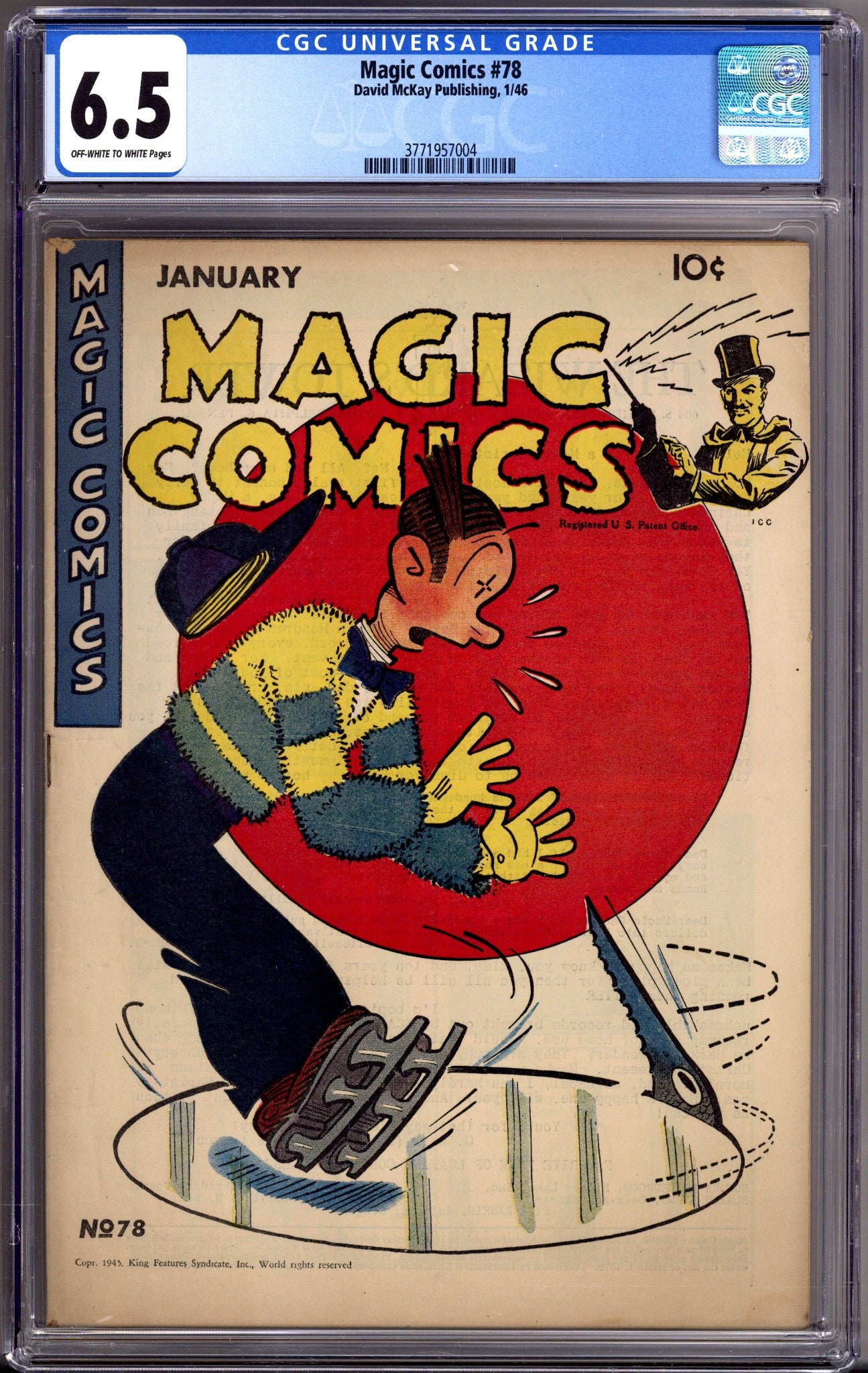 Magic Comics 78 CGC 6.5 (FN+) (1946) 