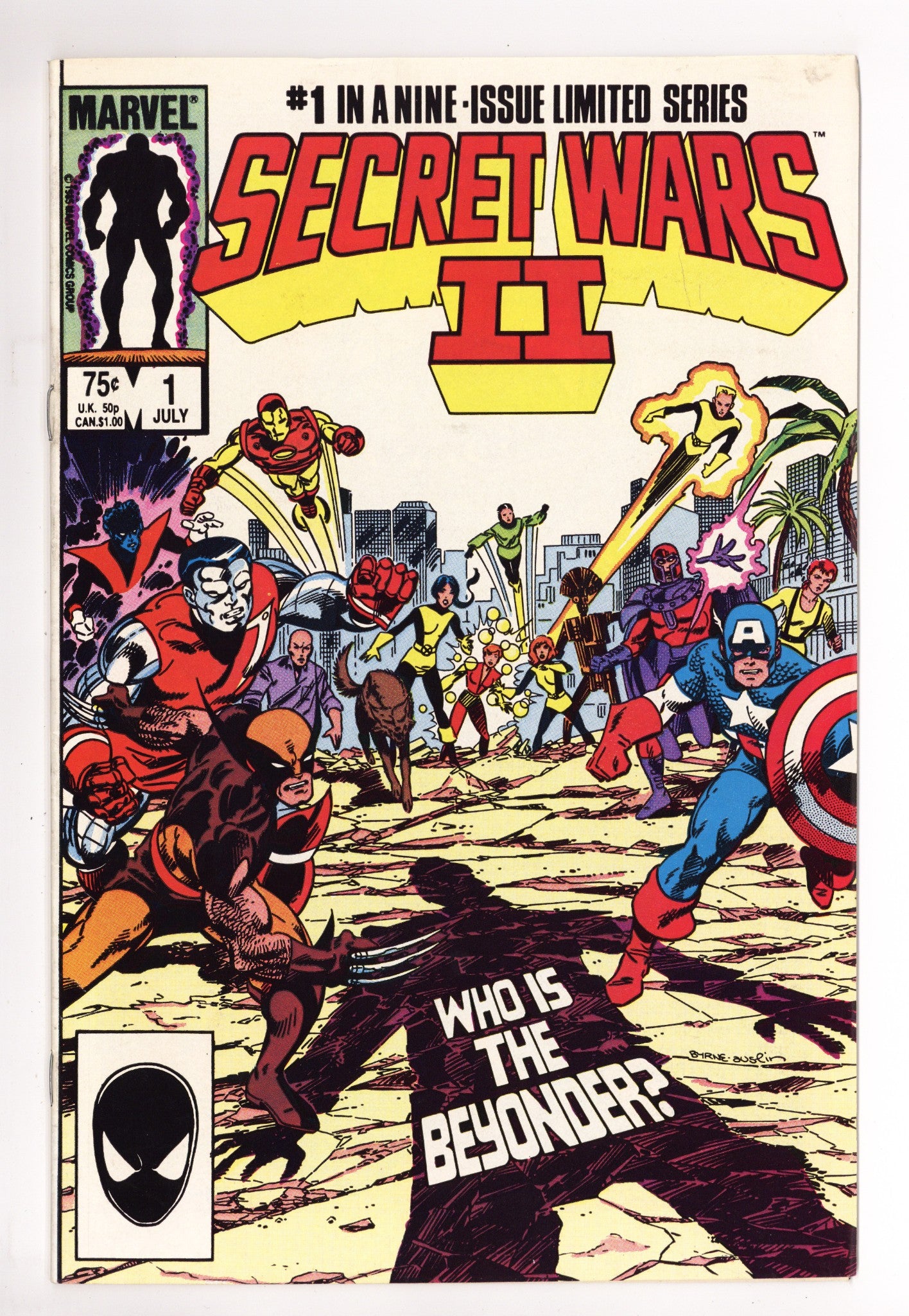 Secret Wars II   1  Mid Grade   (1985)        