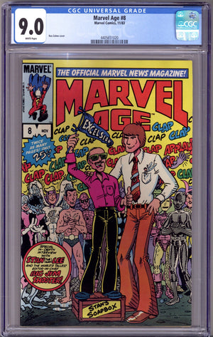 Marvel Age 8 CGC 9.0 (VF/NM) (1983)