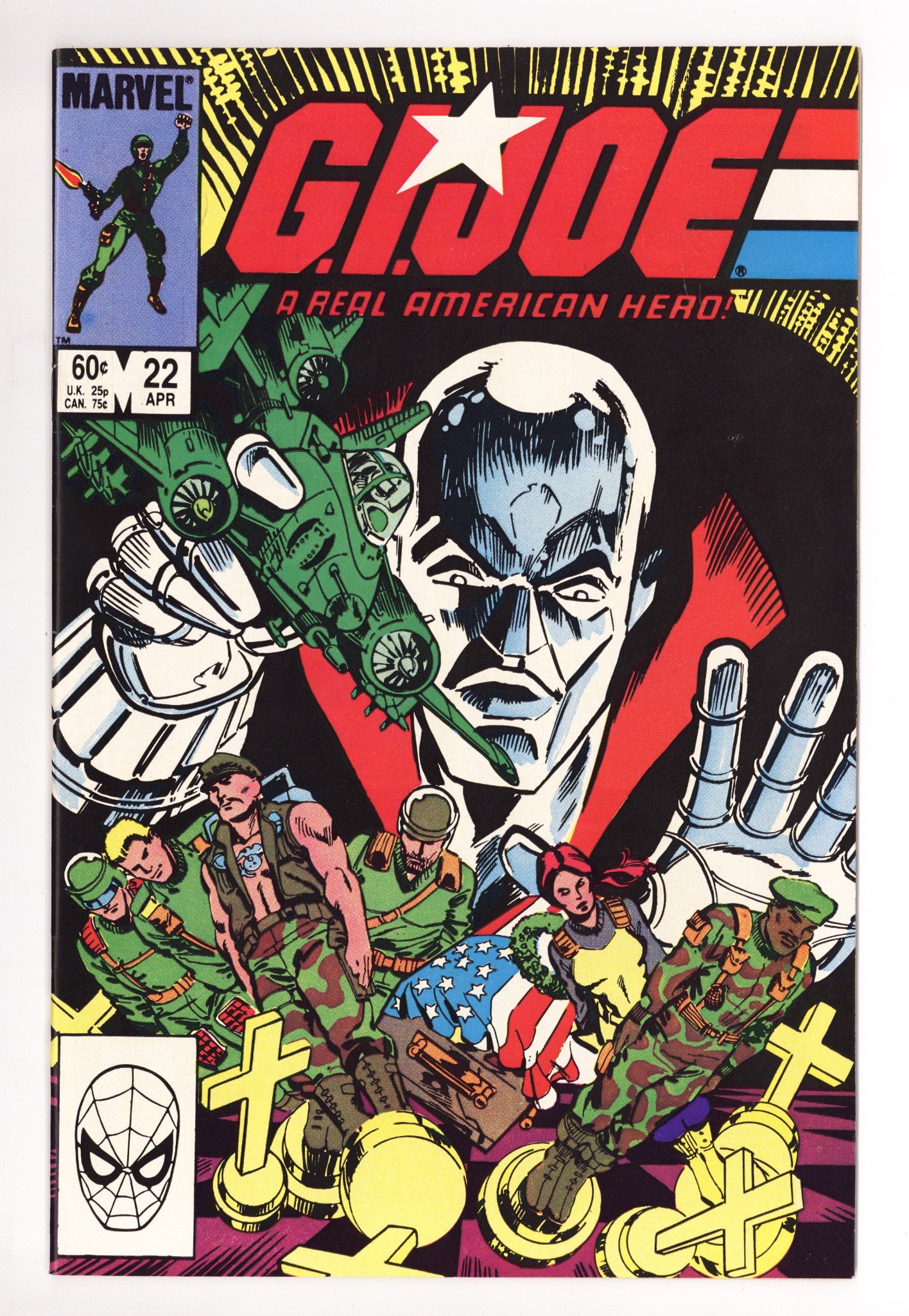 G.I. Joe, A Real American Hero 22 NM- (9.2) (1984) 