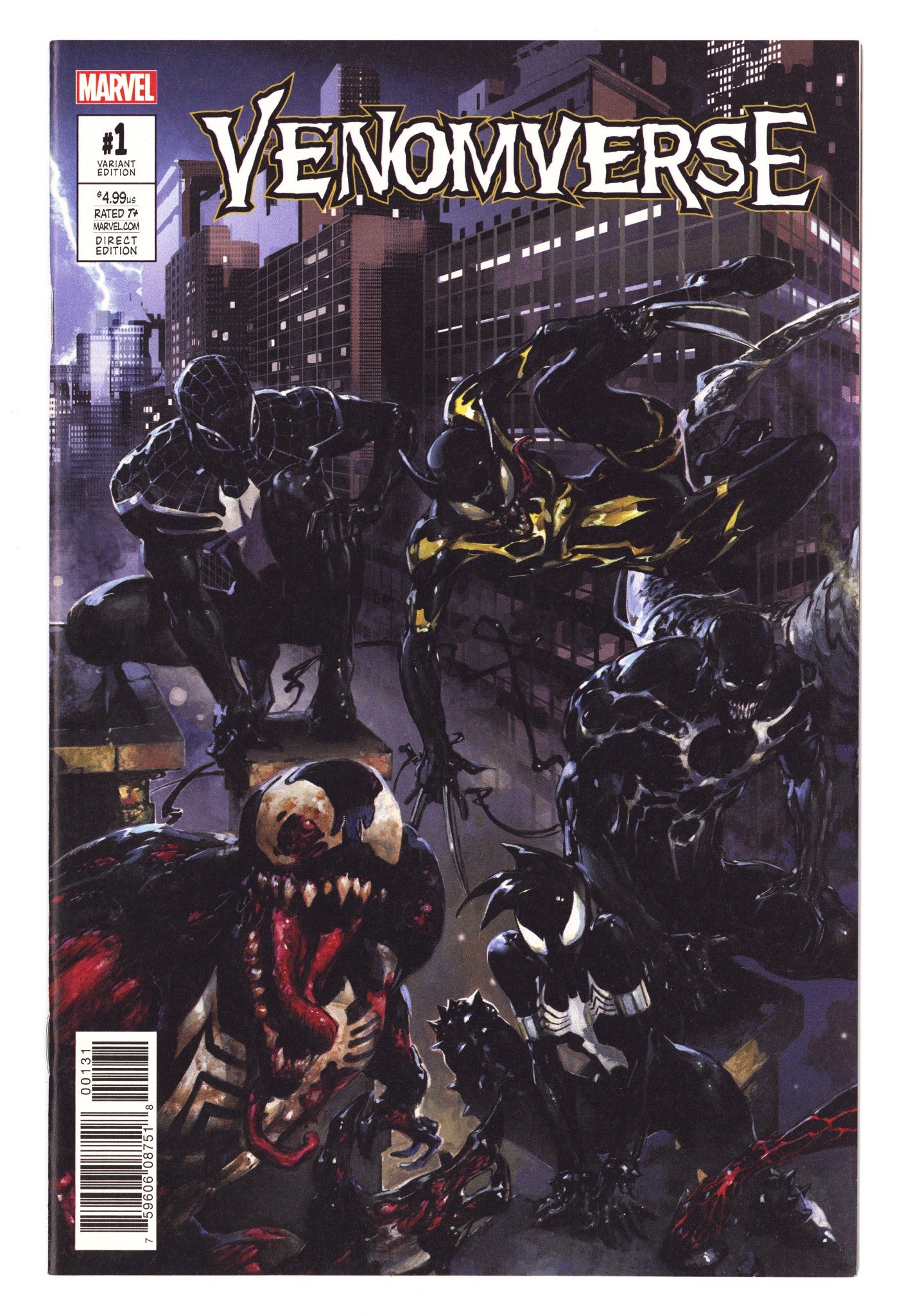 Venomverse 1 High Grade (2017) Crain Connecting Variant 
