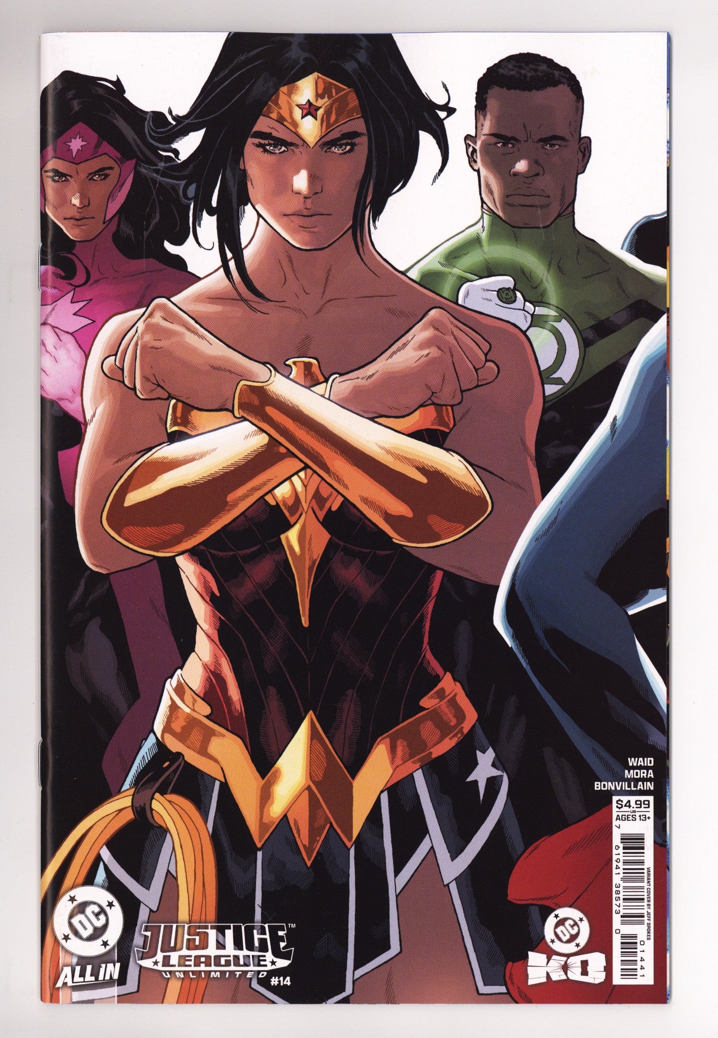 Justice League Unlimited 14 Spokes Connecting Variant (2025)