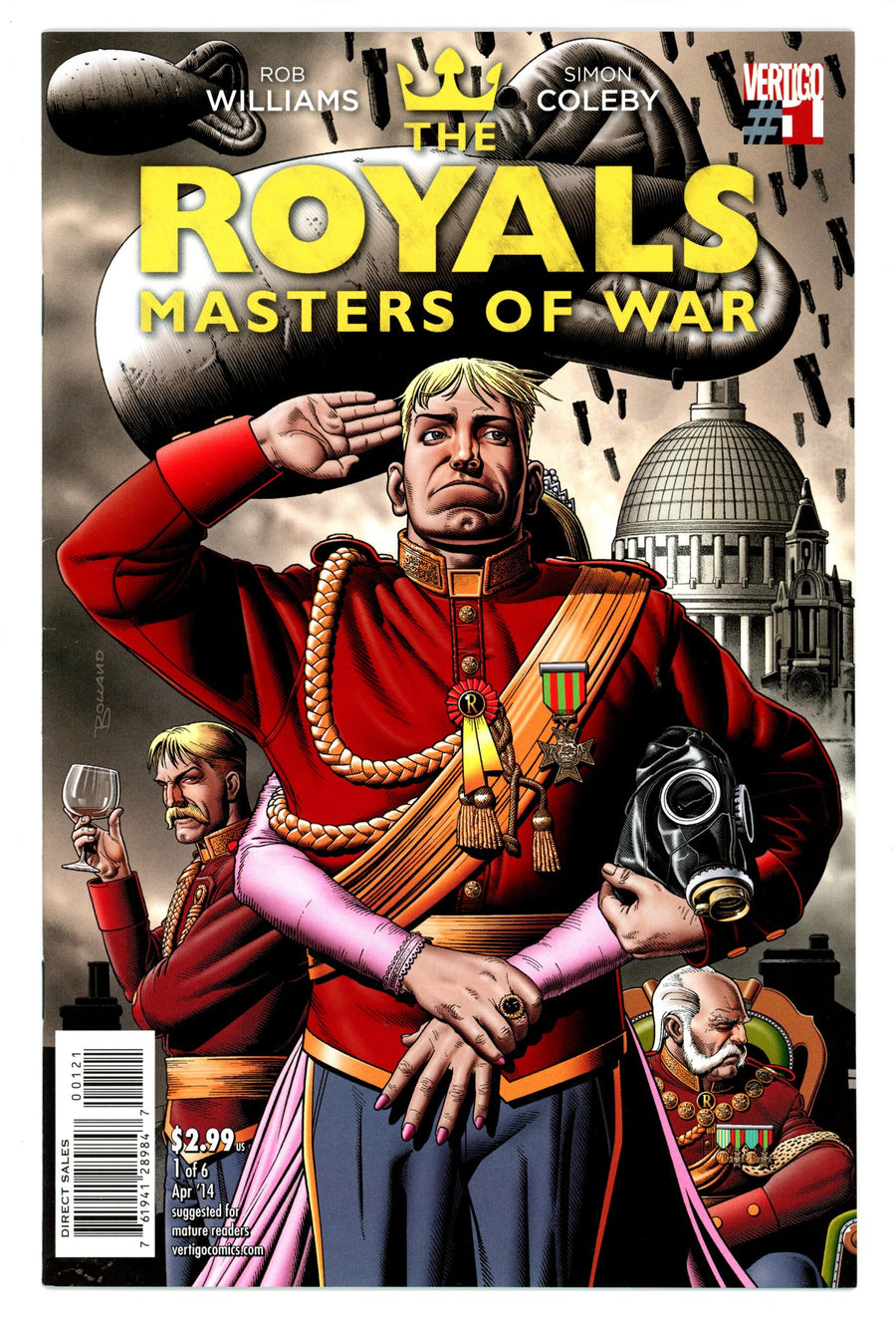 The Royals: Masters of War 1 High Grade (2014) Bolland Variant 