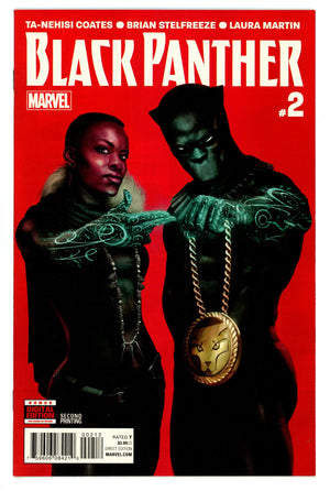 Black Panther Vol 6 2 VF+ (8.5) (2016) 2nd Print
