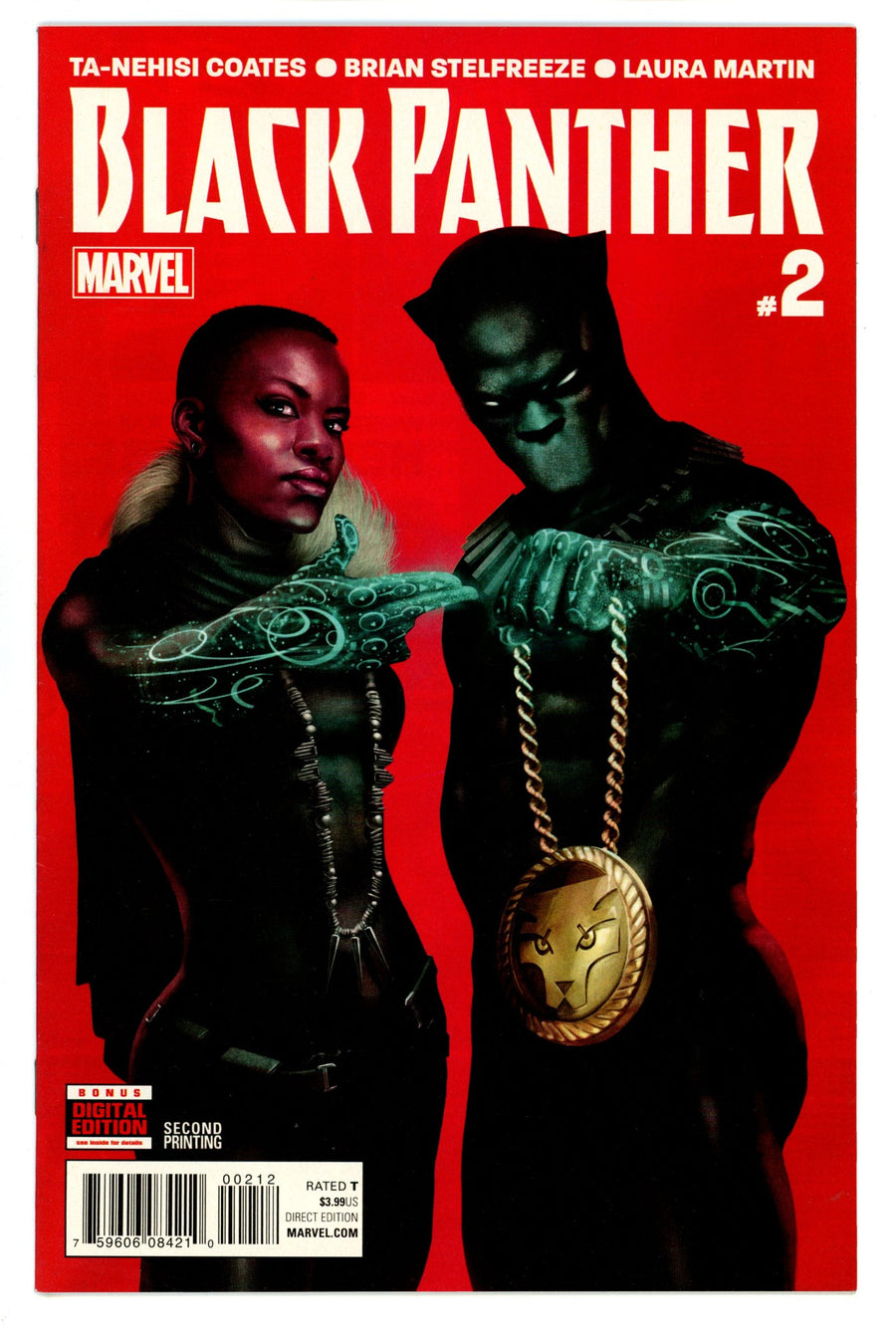 Black Panther Vol 6 2 VF+ (8.5) (2016) 2nd Print 