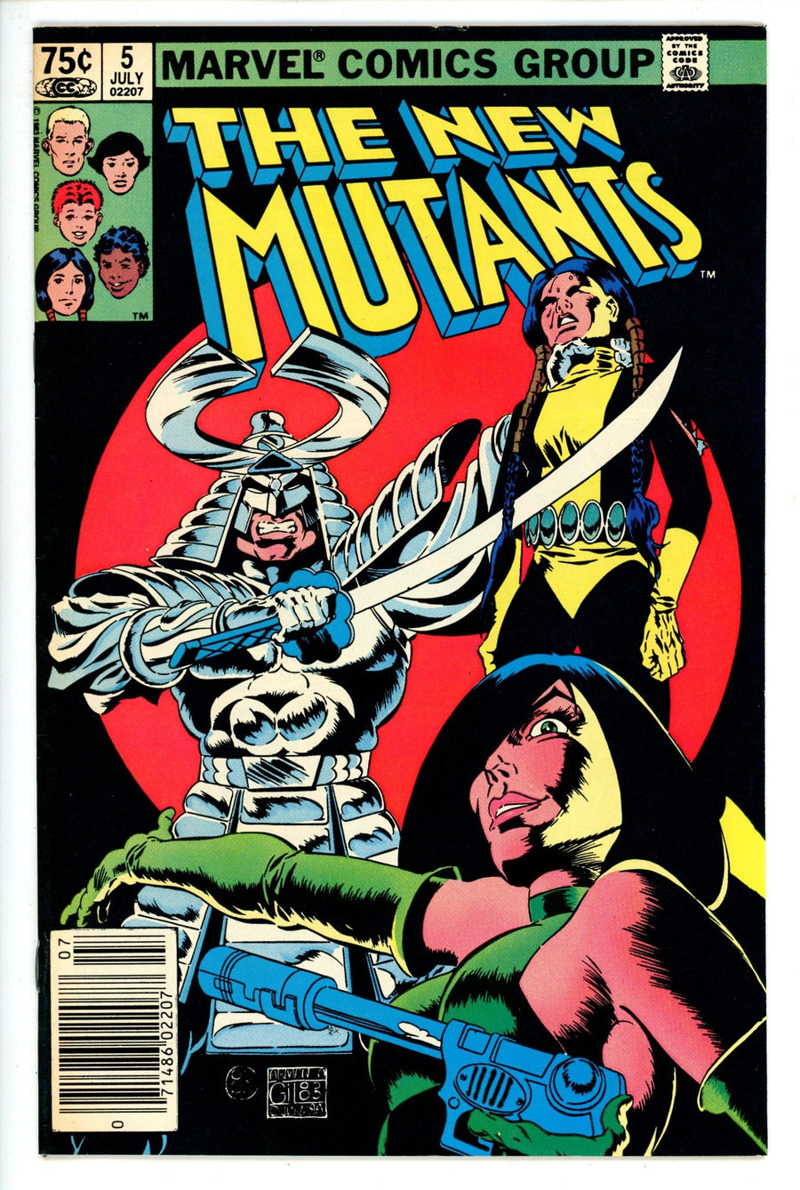 The New Mutants Vol 1 5  Mid Grade   (1983)   Canadian Price Variant