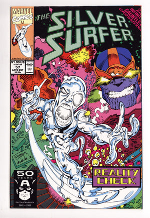 Silver Surfer Vol 3 57 High Grade (1991)