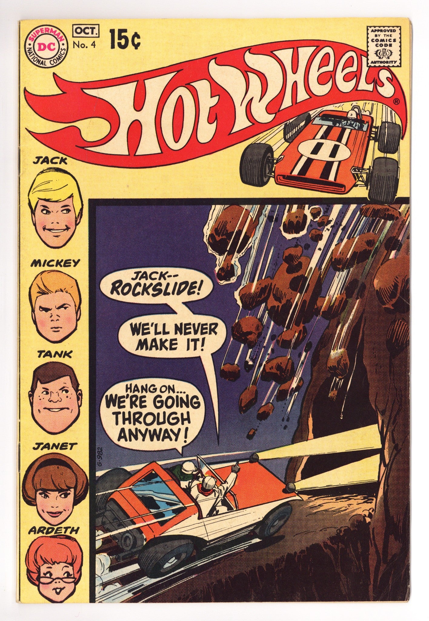 Hot Wheels 4 FN- (5.5) (1970) 