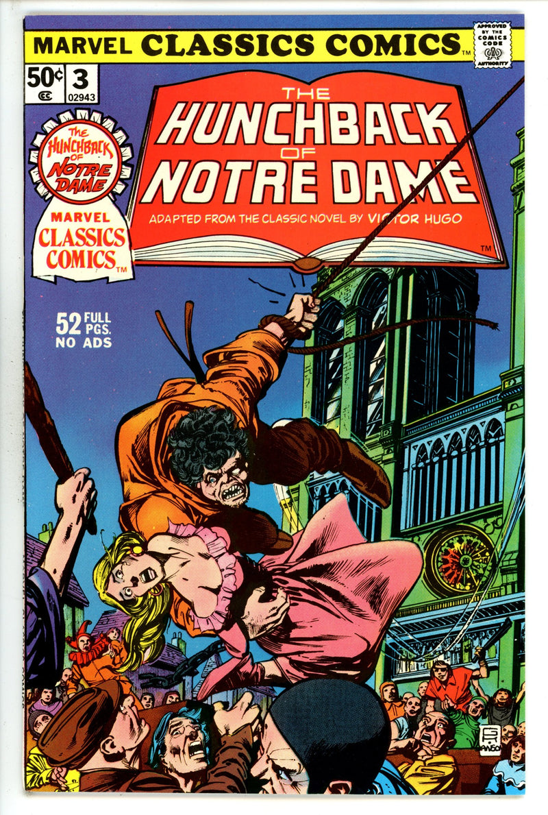 Marvel Classics Comics 3 VF (1976)