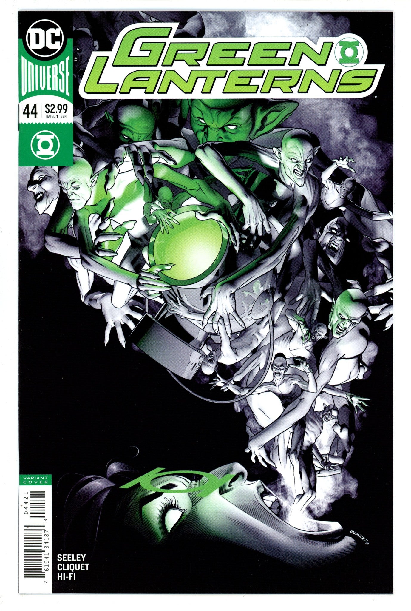 Green Lanterns 44 High Grade (2018) Peterson Variant 