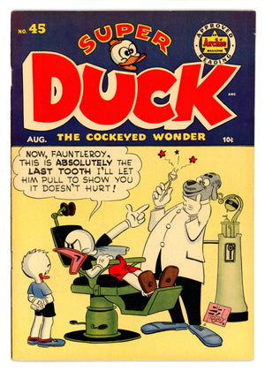 Super Duck Comics 45 VF- (7.5) (1952) 