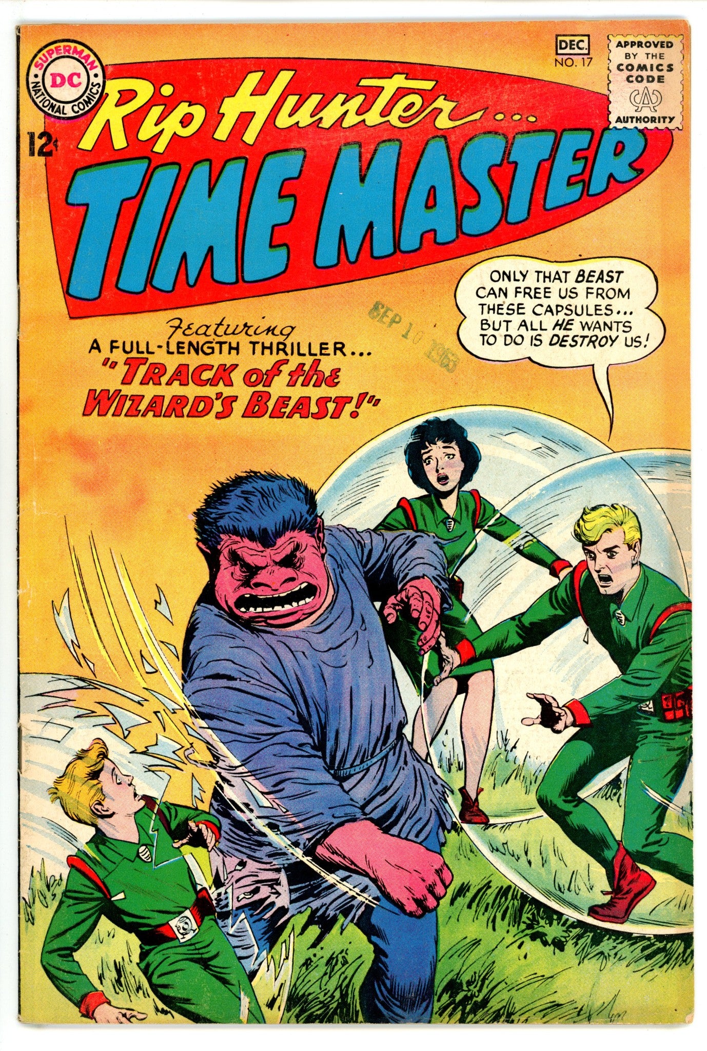 Rip Hunter Time Master 17 FN- (5.5) (1963) 