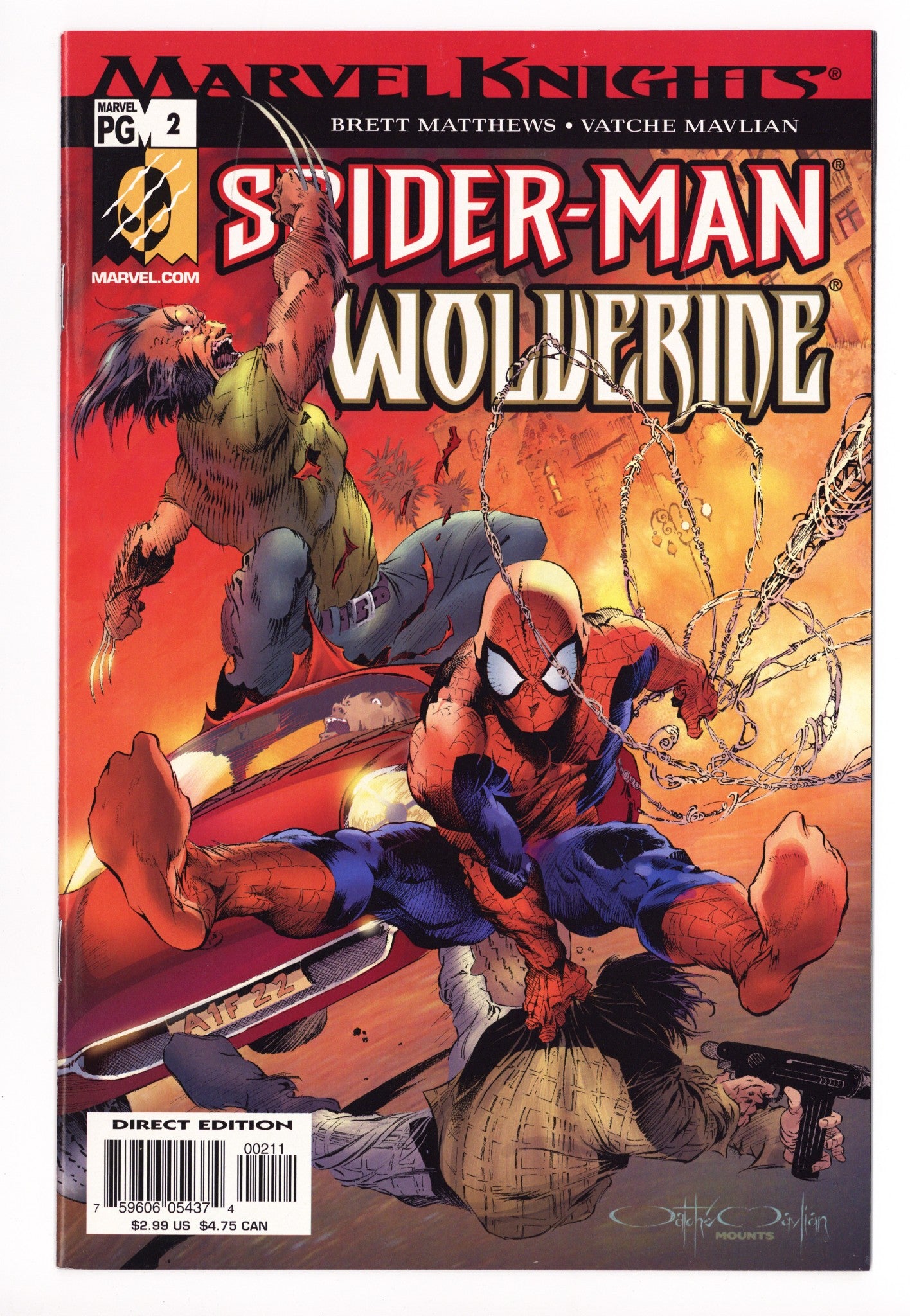 Spider-Man & Wolverine Vol 1 2 High Grade (2003) 