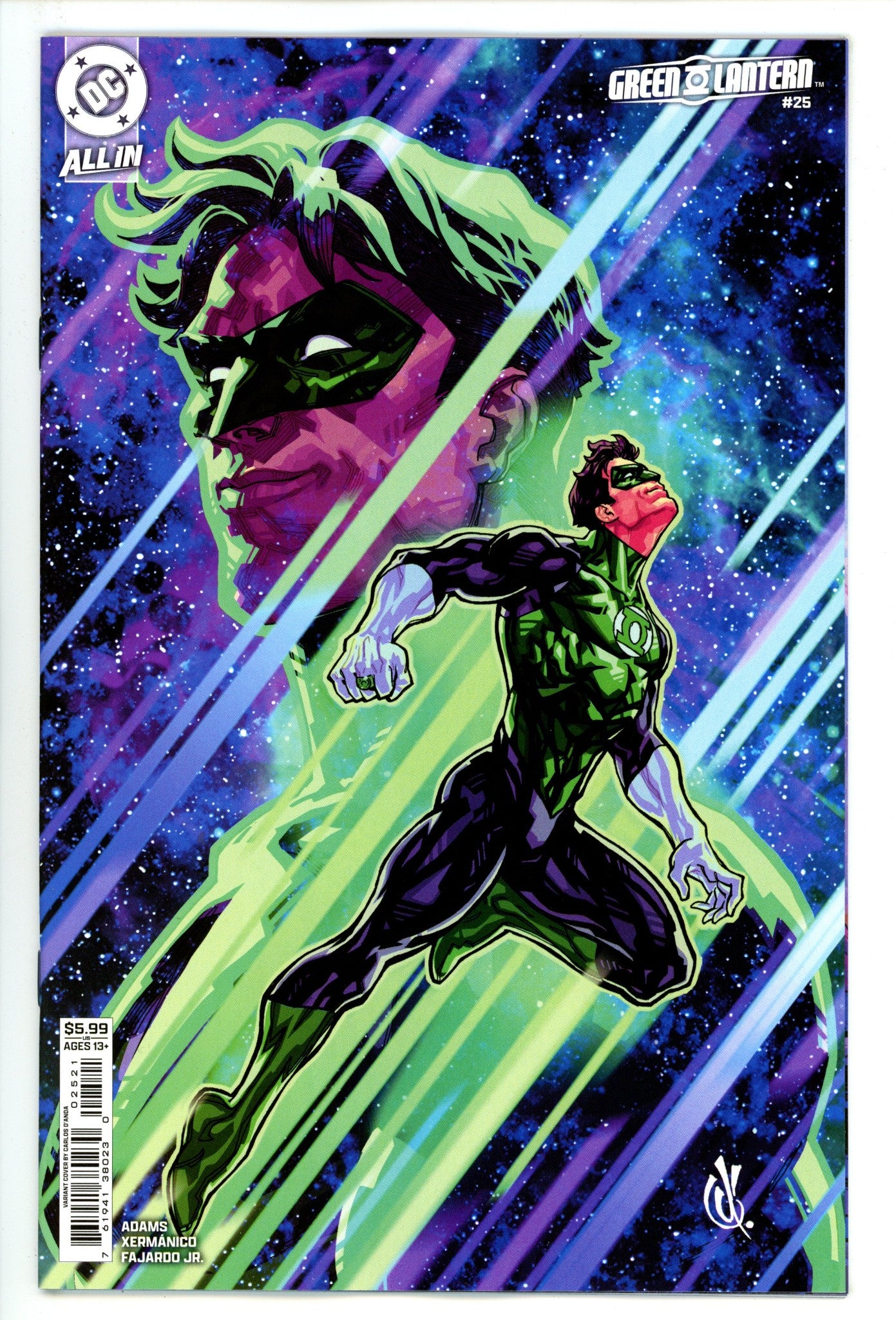 Green Lantern Vol 8 25 D'Anda Variant (2025)