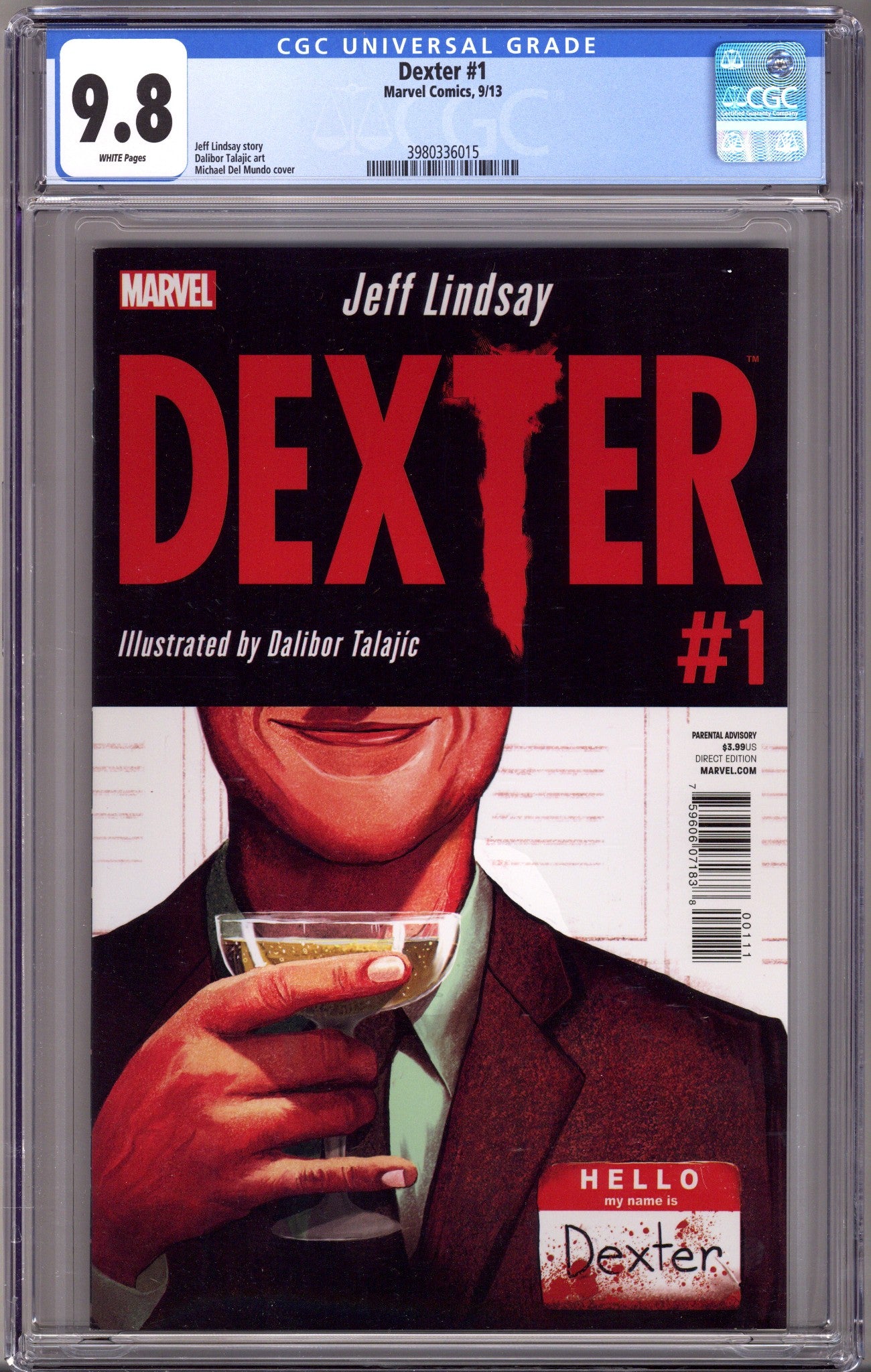 Dexter 1 CGC 9.8 (NM/M) (2013)