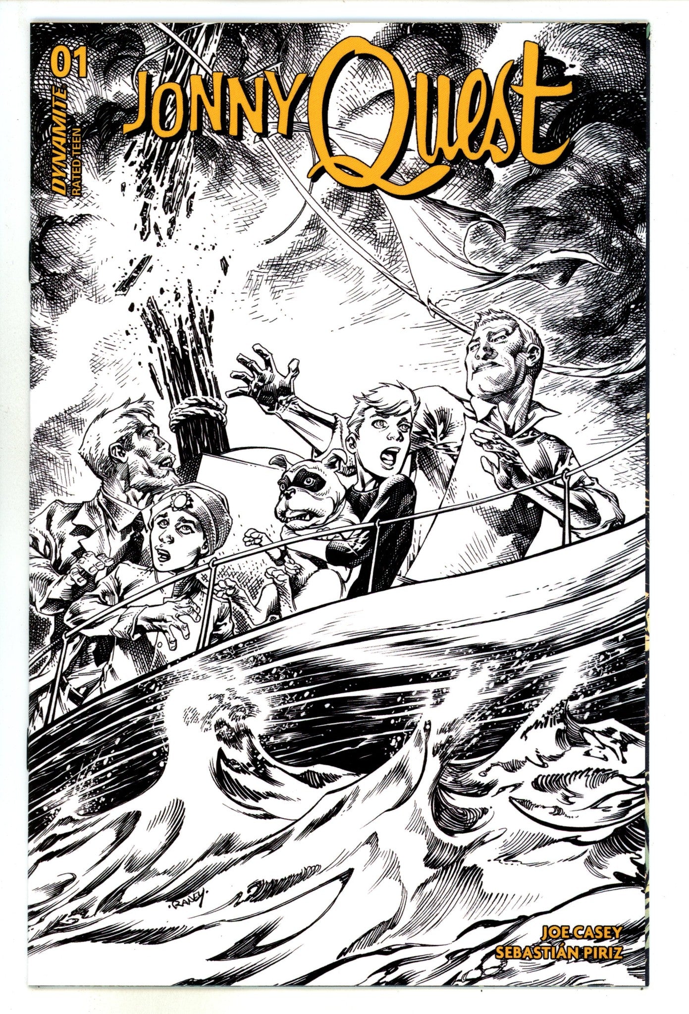 Jonny Quest 1 Raney Line Art Incentive Variant (2024)