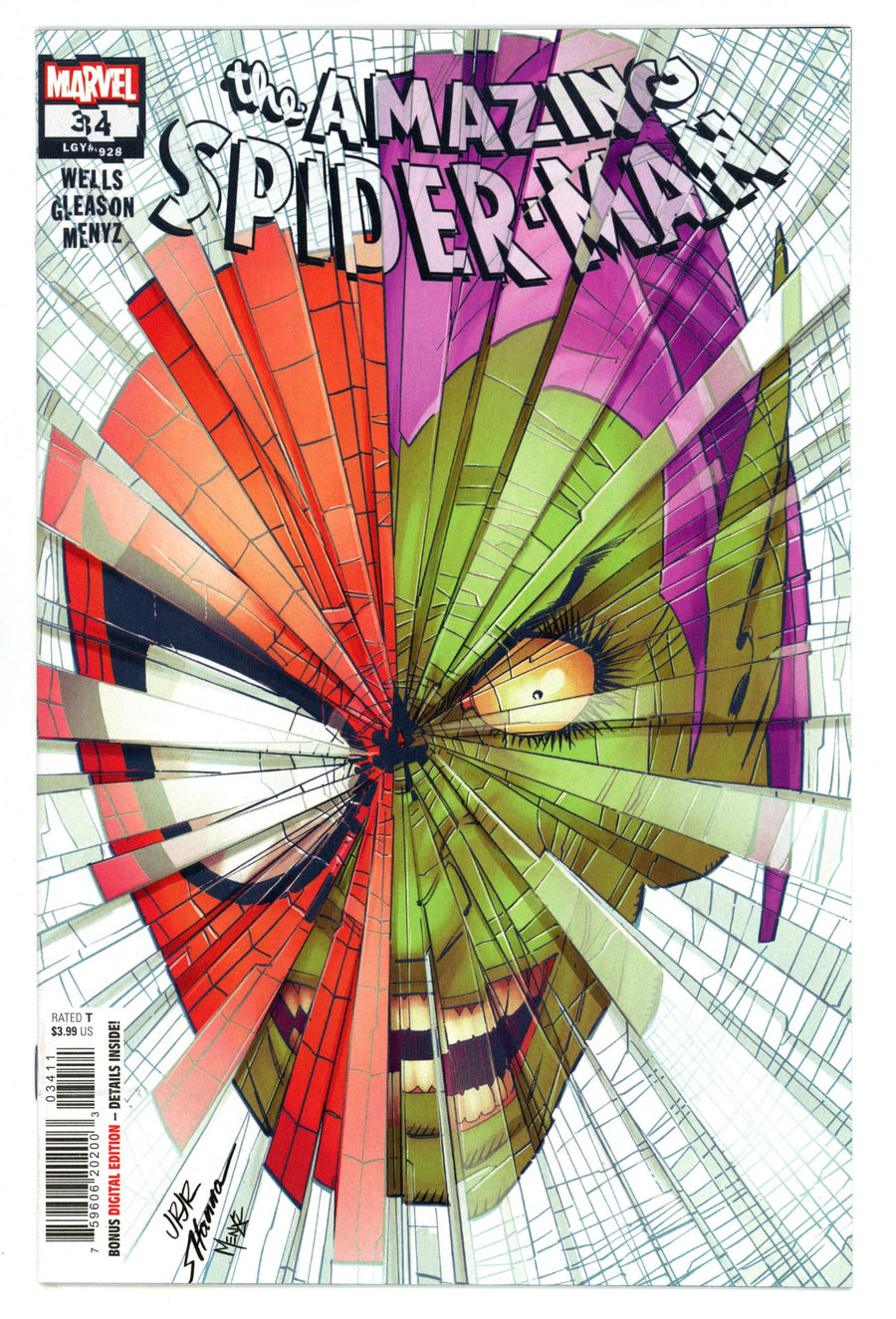 The Amazing Spider-Man Vol 6 34 (928)  High Grade  (2023)  