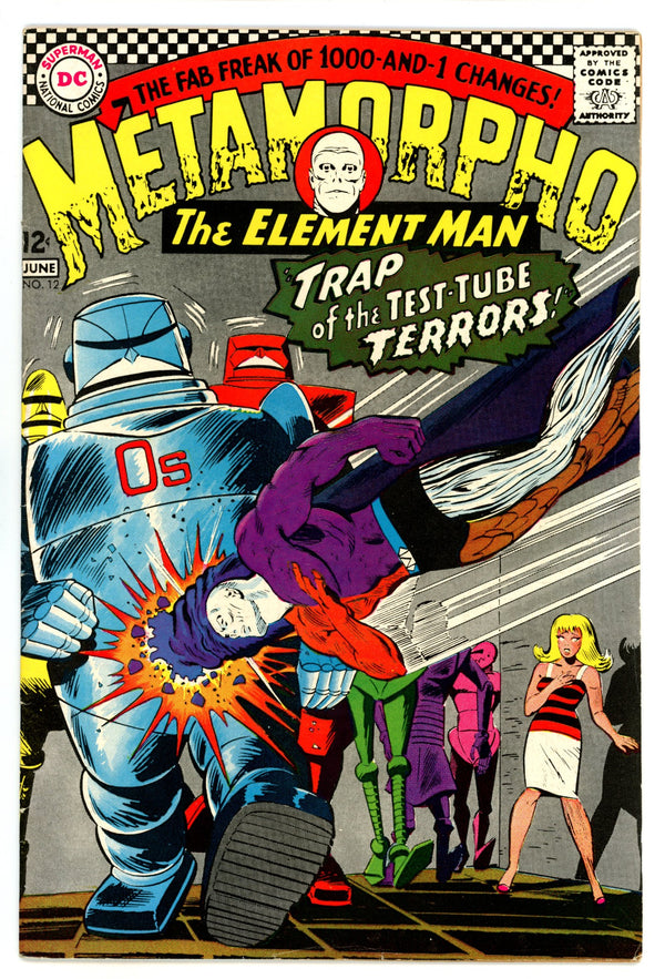 Metamorpho Vol 1 12 FN/VF (7.0) (1967)