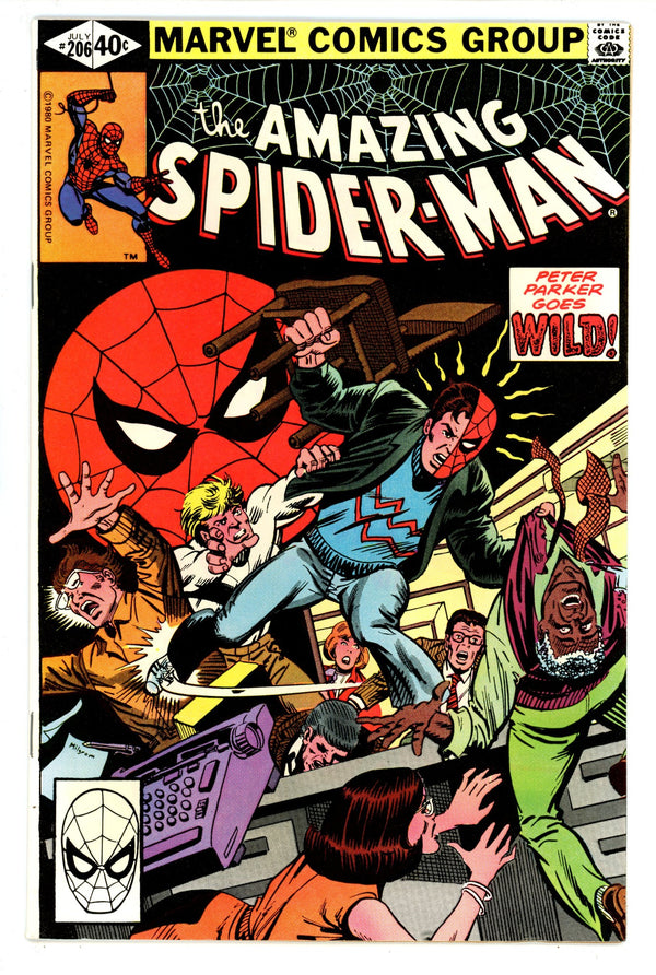 The Amazing Spider-Man Vol 1 206 VF (8.0) (1980)