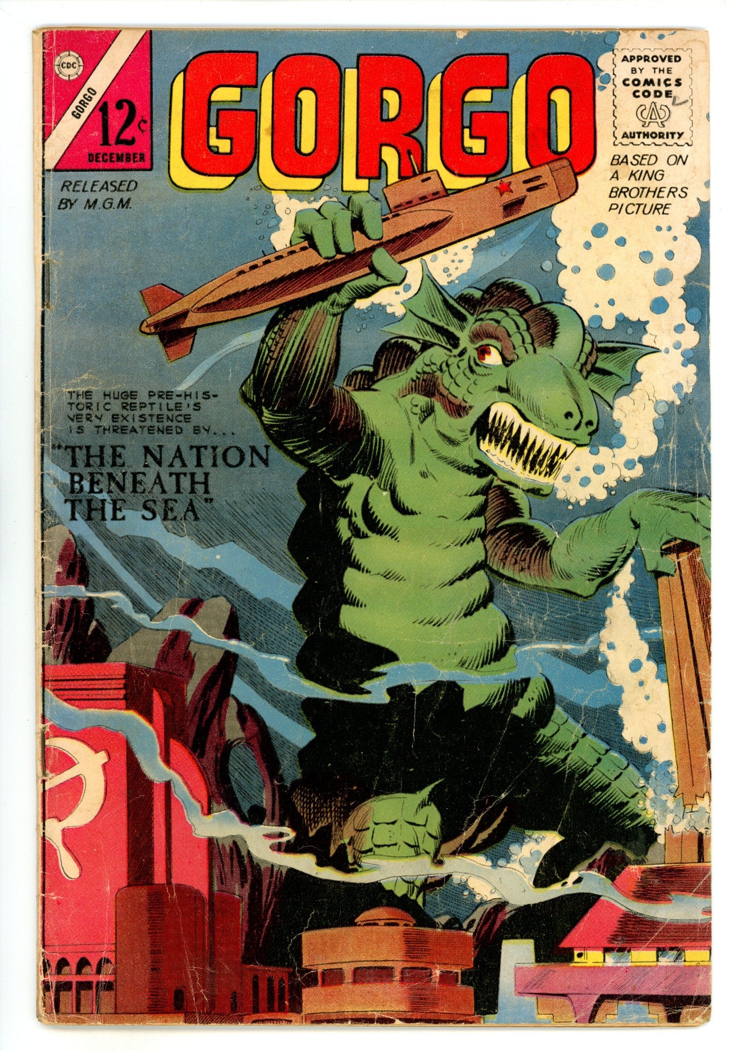 Gorgo 21 GD/VG (3.0) Interior Cover Taped (1964) 