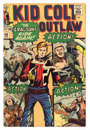 Kid Colt Outlaw 120 VG (4.0) (1964)
