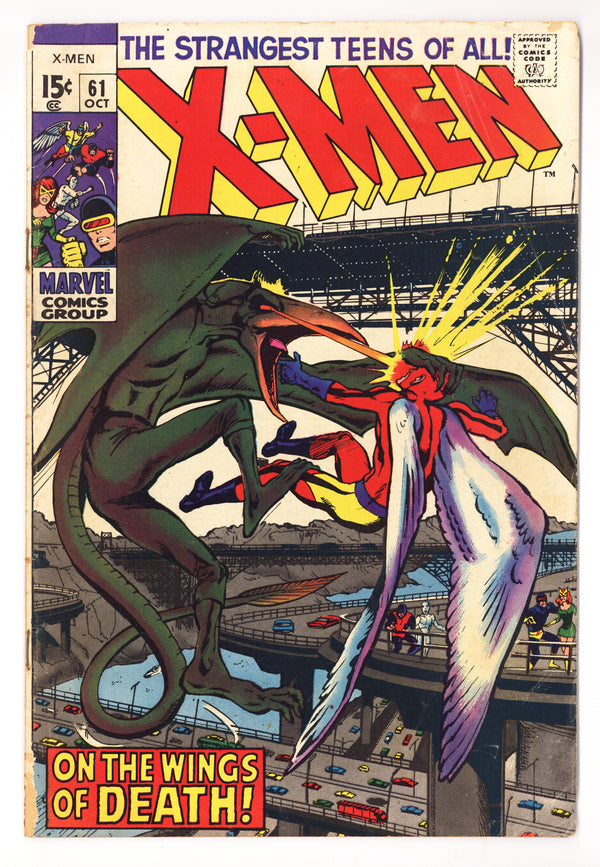 The X-Men Vol 1 61  VG- (3.5)   (1969)