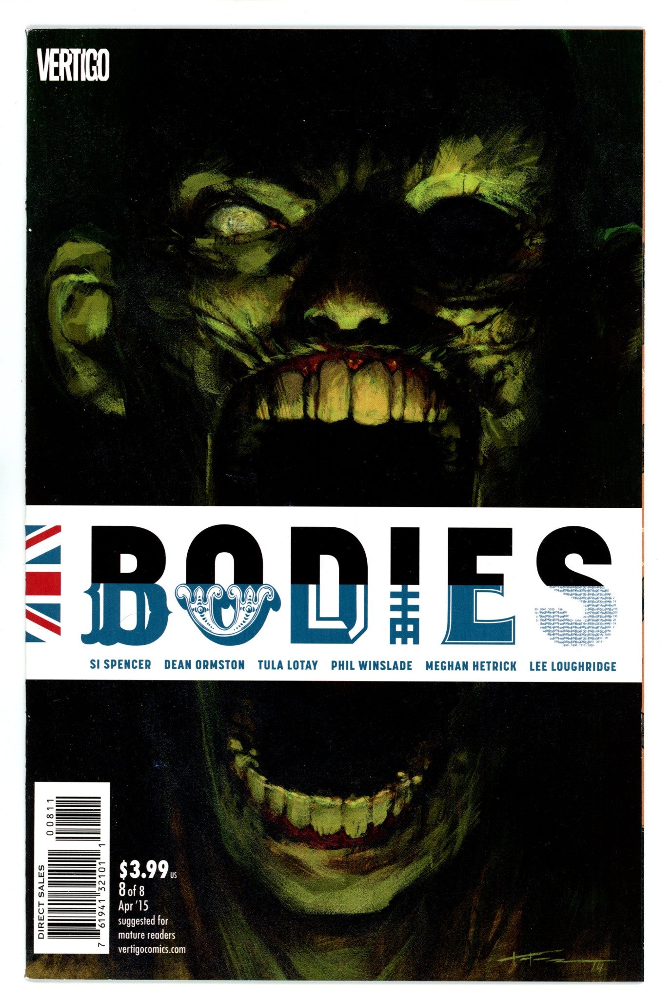 Bodies 8 VF/NM (9.0) (2015) 