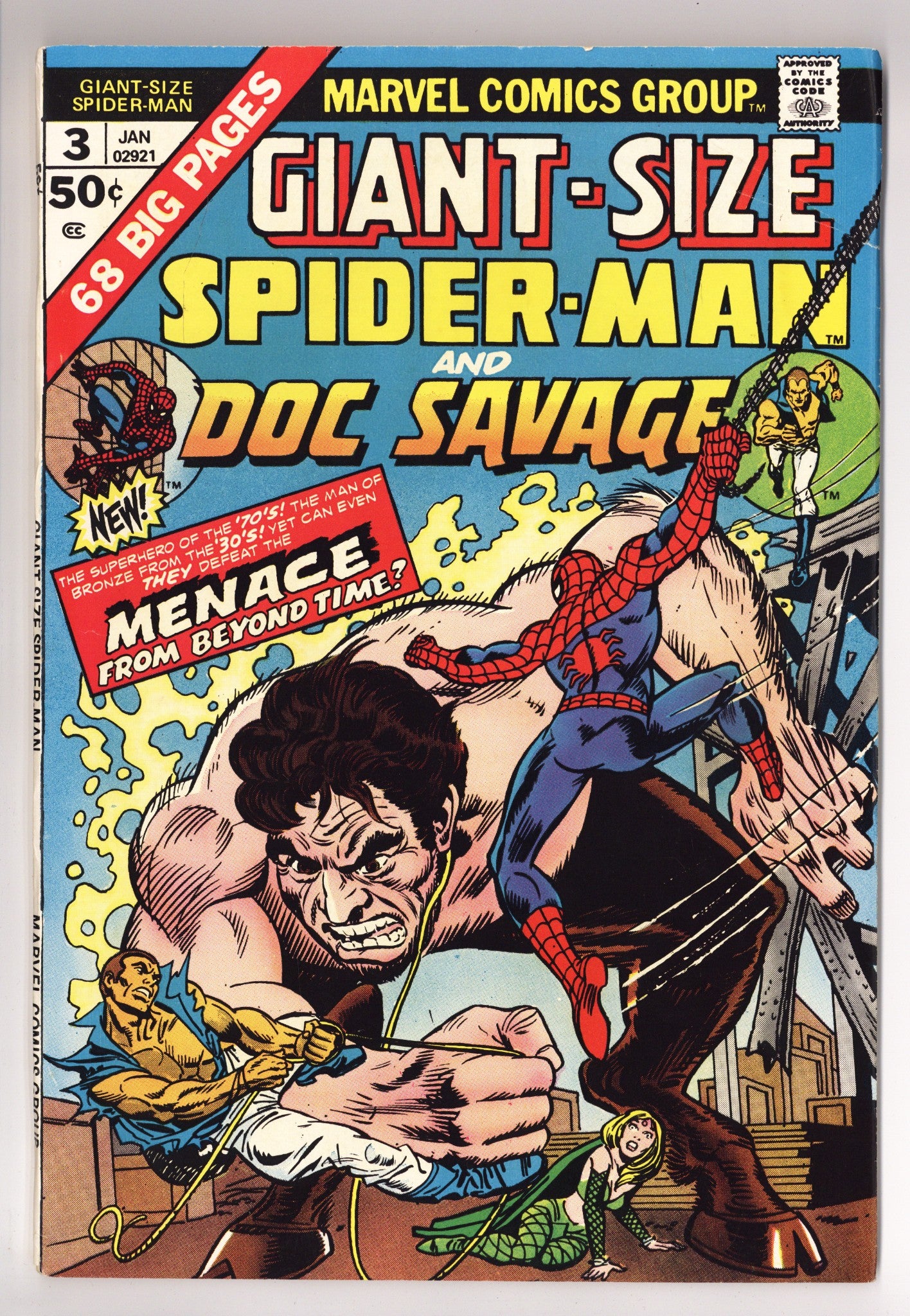 Giant-Size Spider-Man 3 FN- (5.5) (1975) 