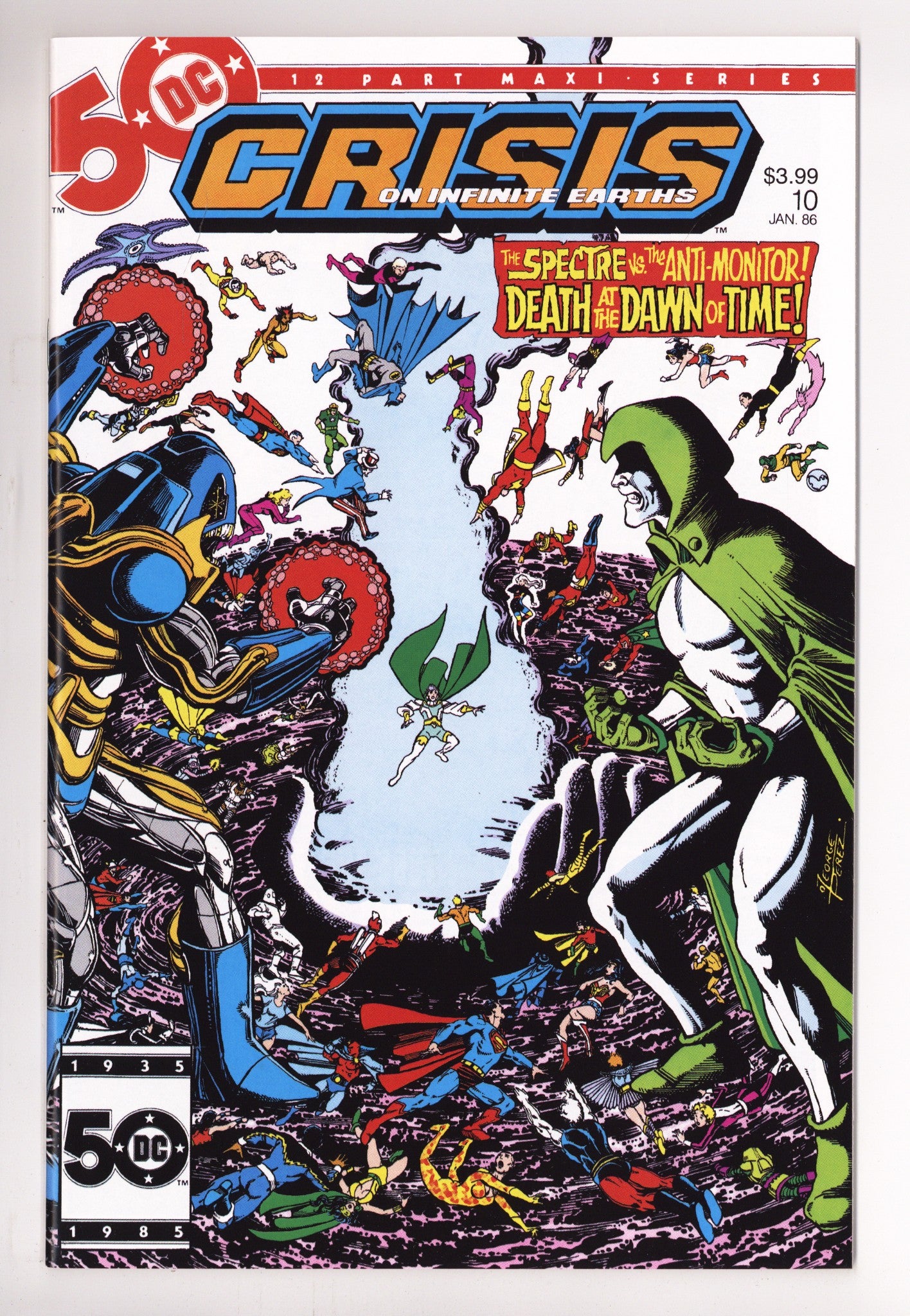 Crisis on Infinite Earths 10 (Facsimile Edition) [nn] High Grade (2025) 