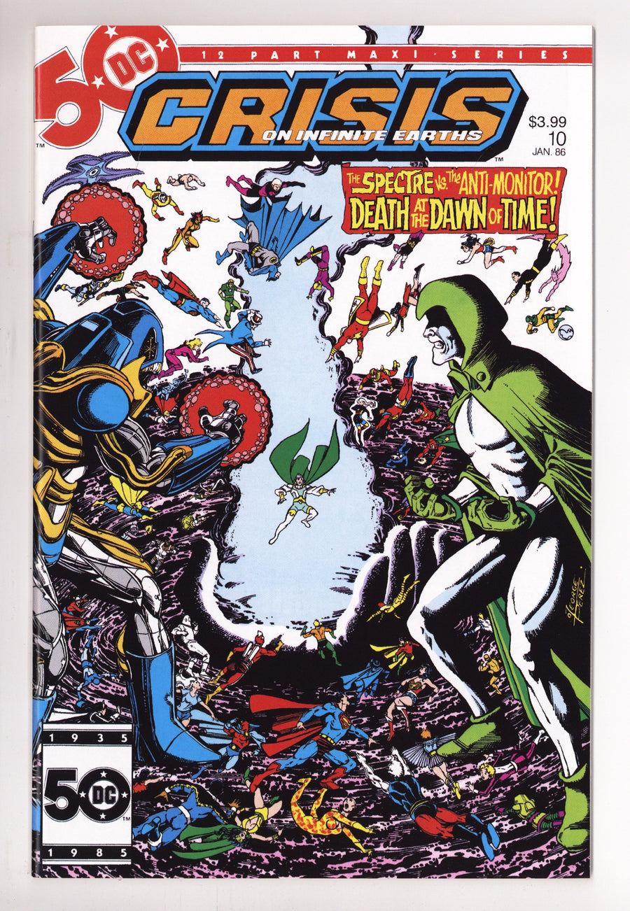 Crisis on Infinite Earths 10 (Facsimile Edition) [nn] High Grade (2025) 