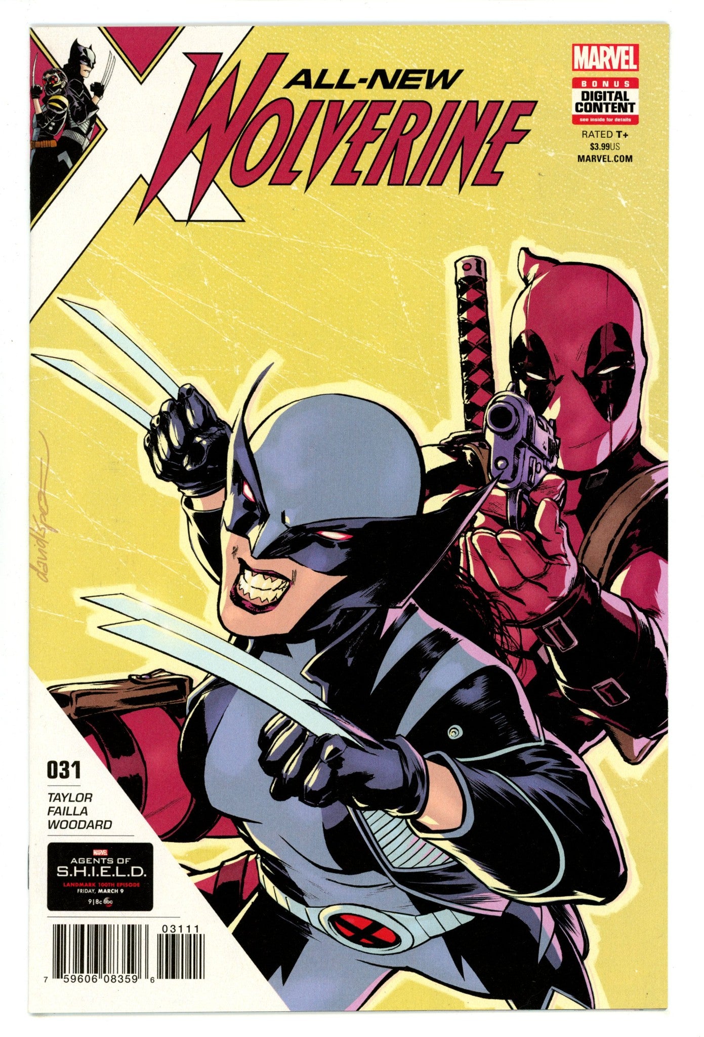 All-New Wolverine 31 High Grade (2018) 