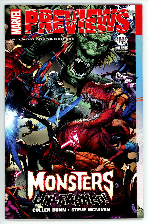 Marvel Previews Vol 3 16 High Grade (2017)