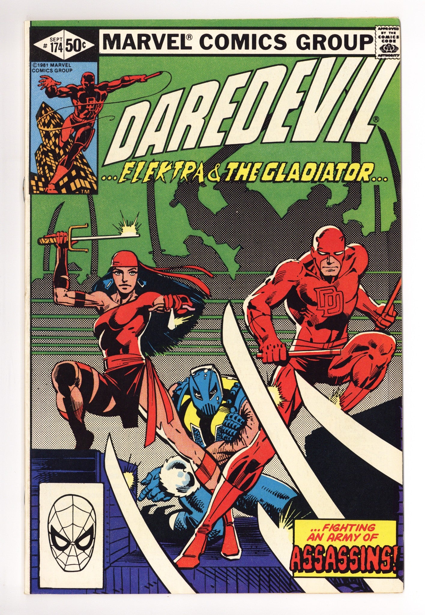 Daredevil Vol 1 174 FN (6.0) (1981) 