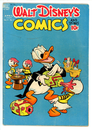 Walt Disney's Comics and Stories 7 (103) VG (4.0) (1949) 