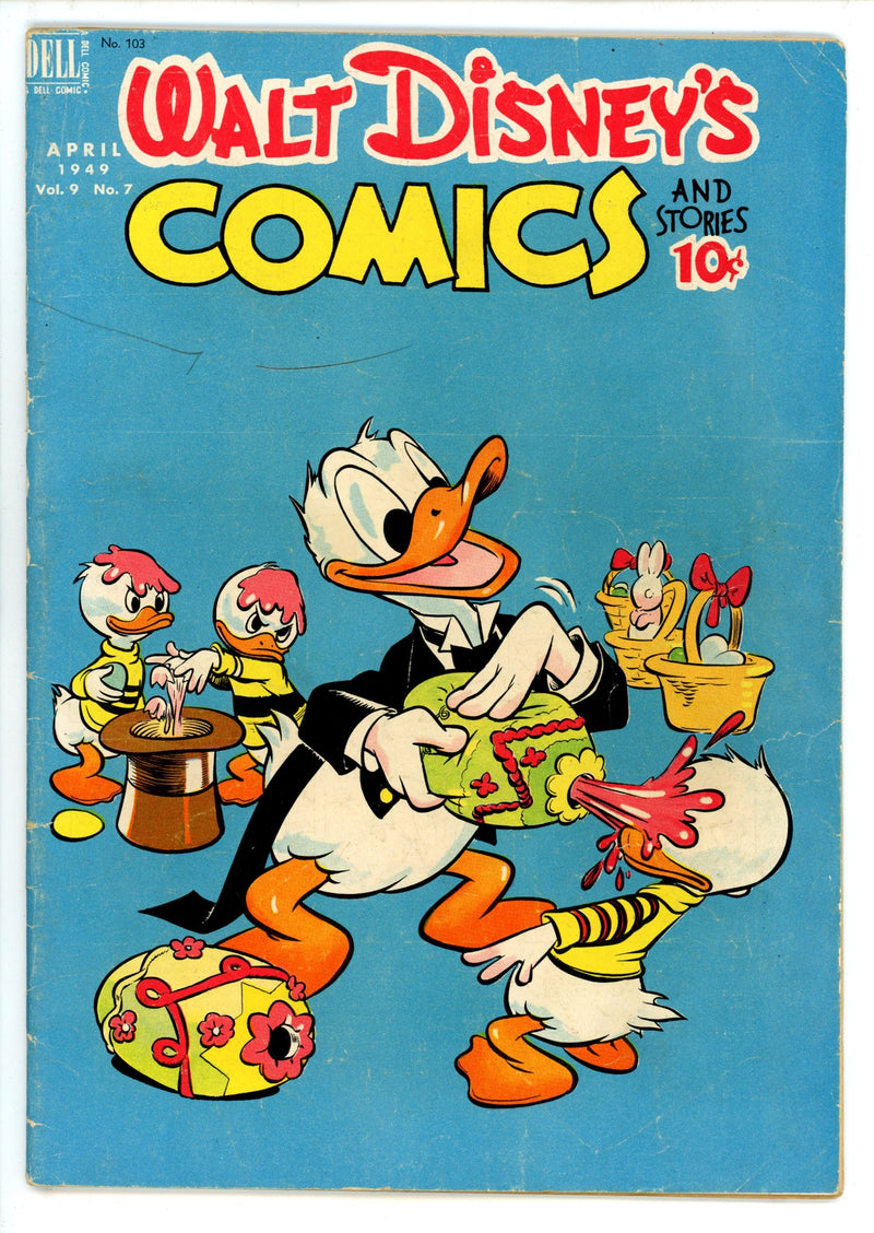 Walt Disney's Comics and Stories 7 (103) VG (4.0) (1949) 