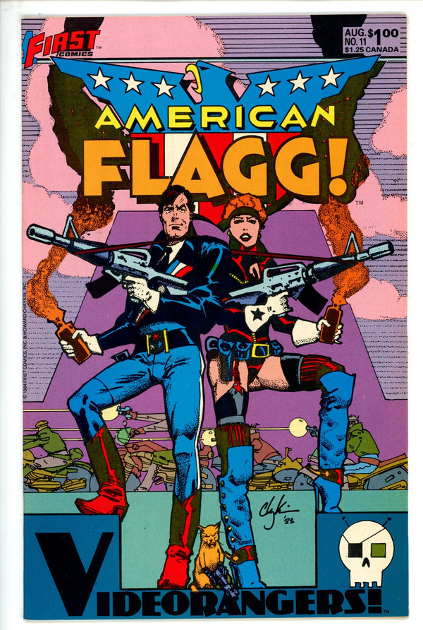 American Flagg! Vol 1 11 (1984)