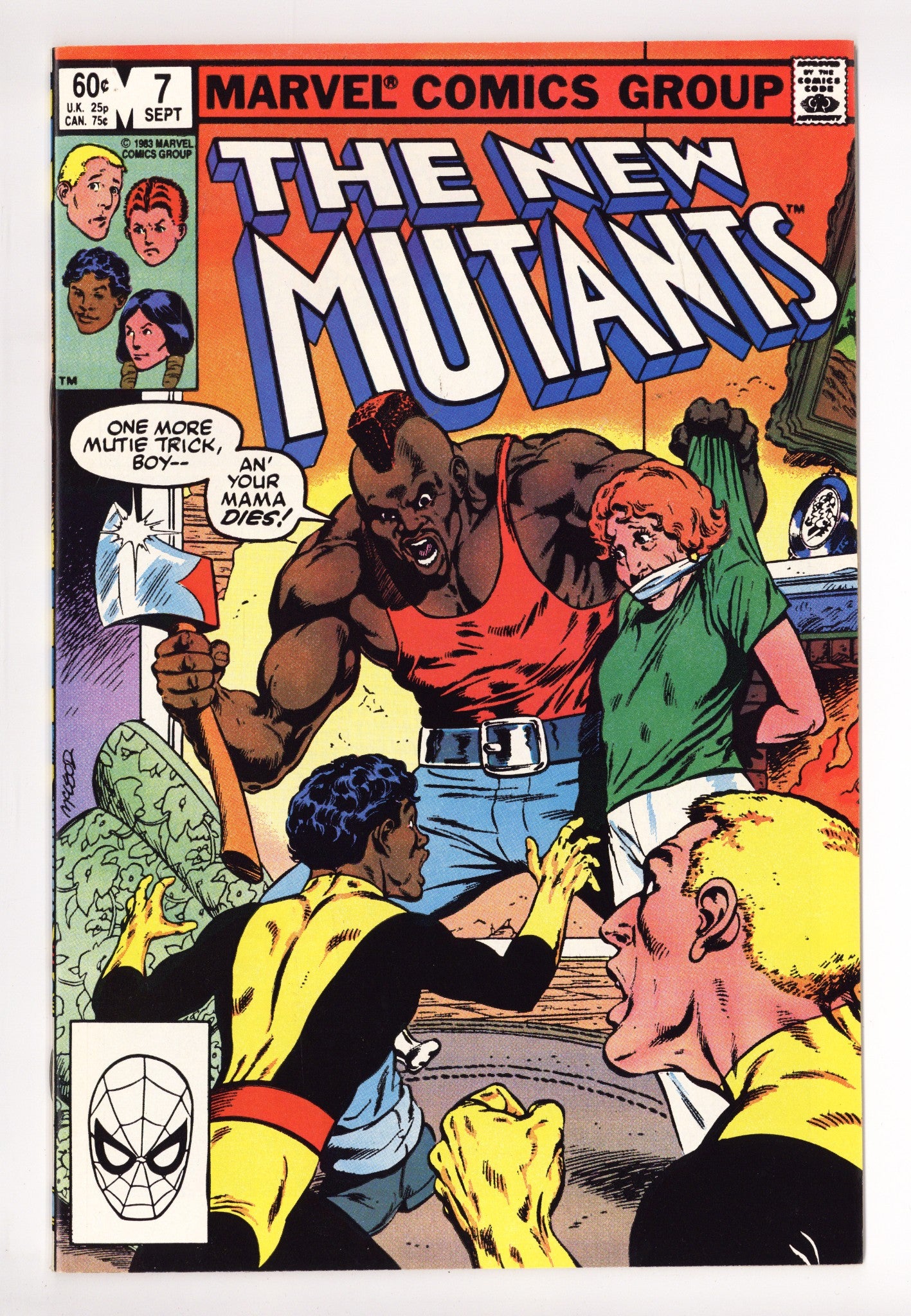 The New Mutants Vol 1 7 High Grade (1983) 