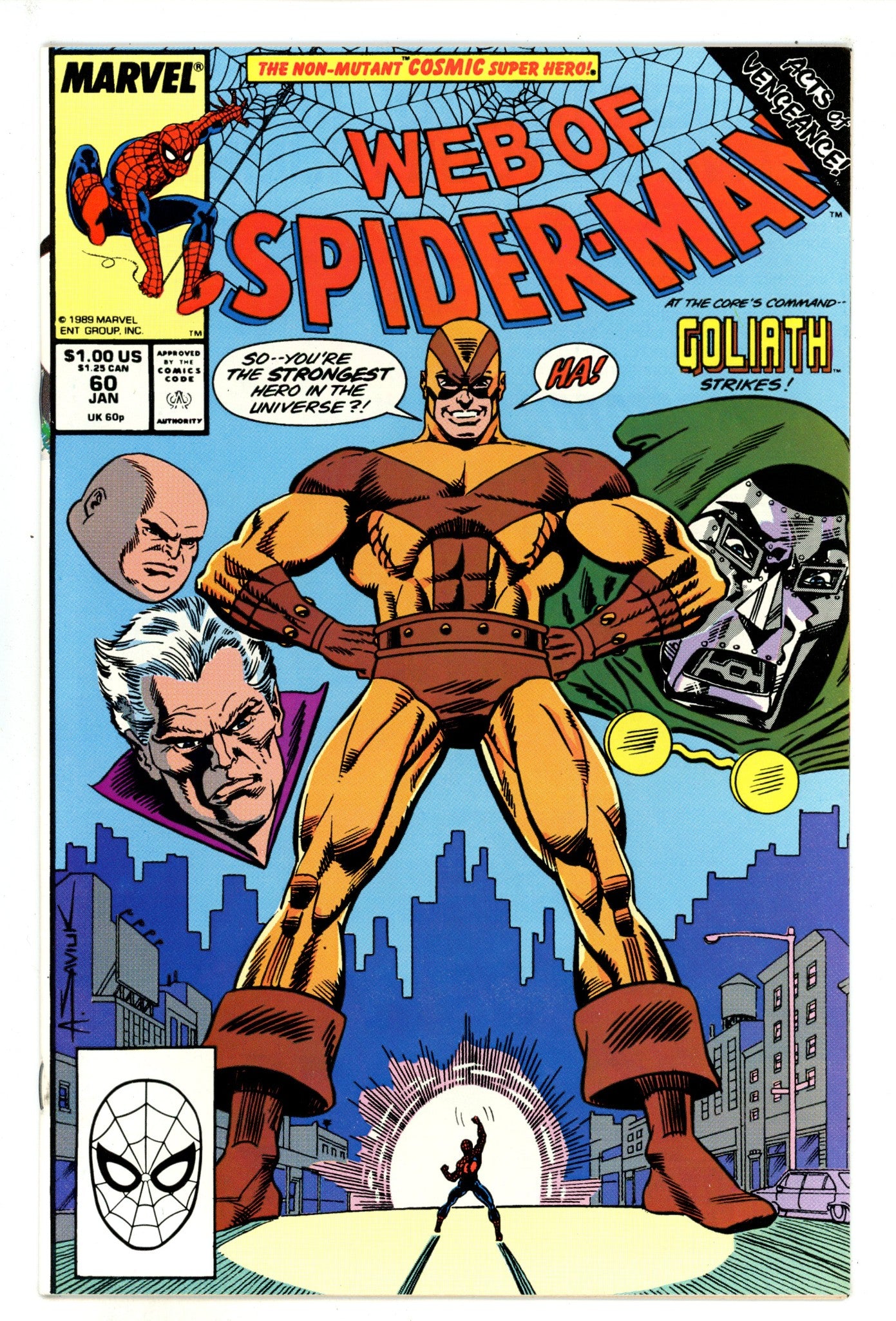 Web of Spider-Man Vol 1 60 Mid Grade (1990) 