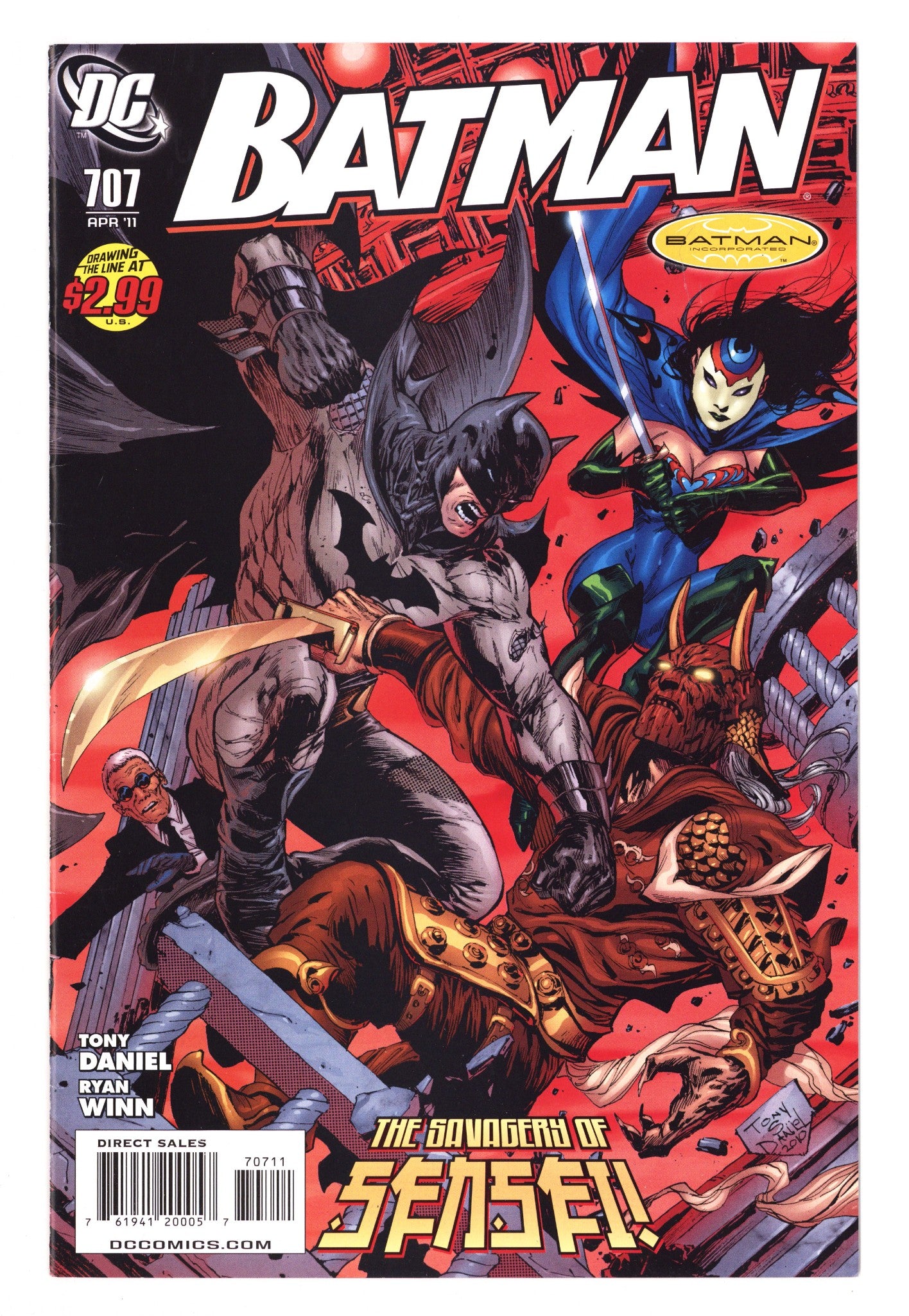 Batman Vol 1 707 High Grade (2011) 