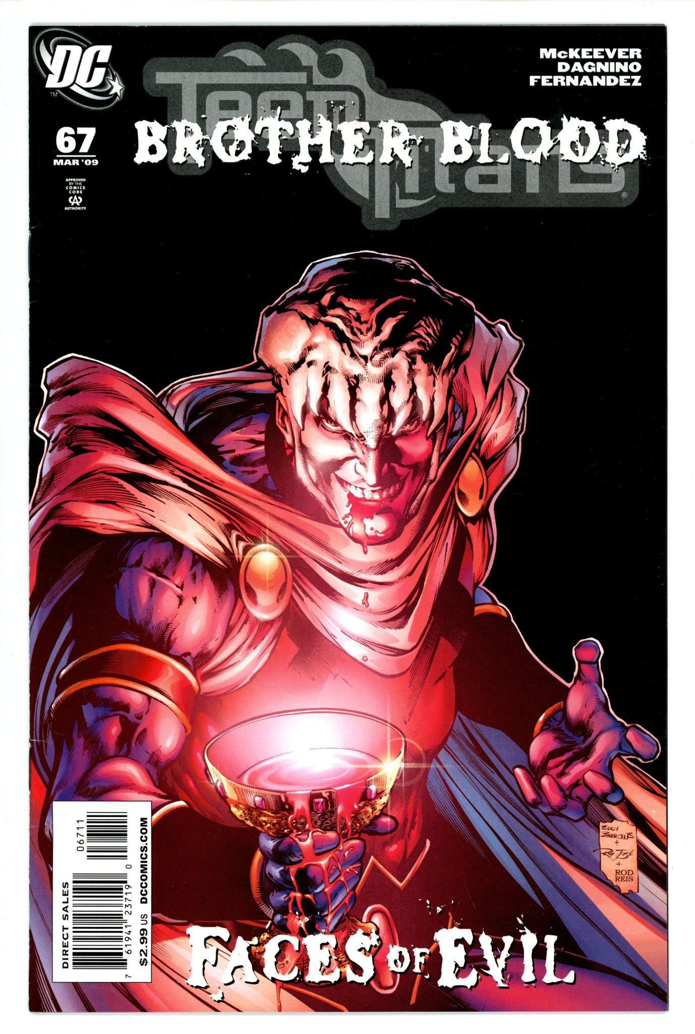 Teen Titans Vol 3 67 (2009)