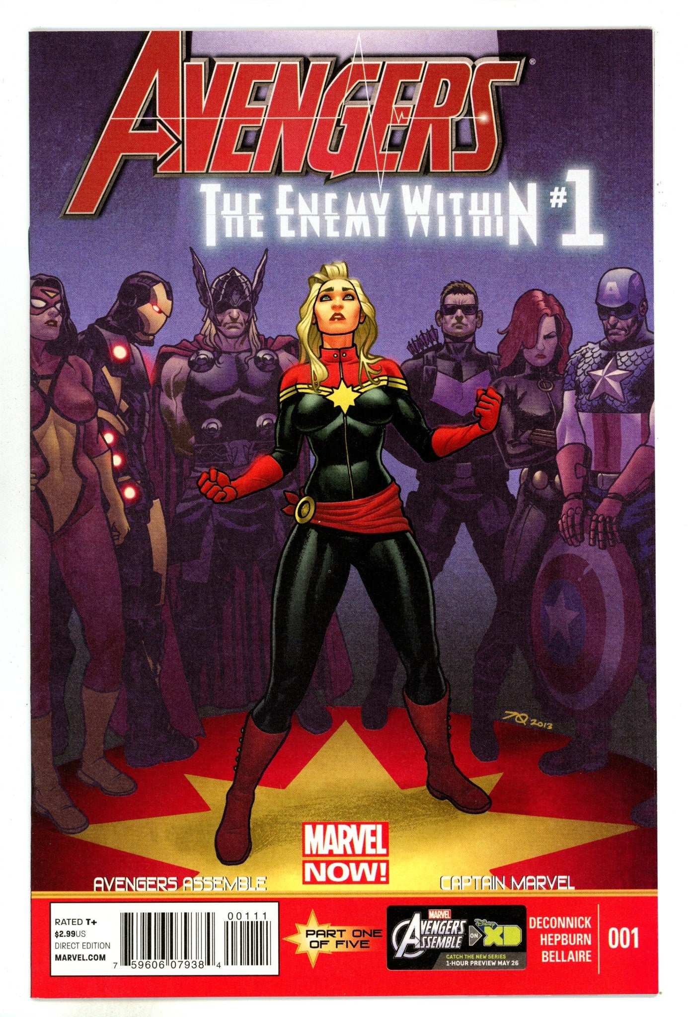 Avengers: The Enemy Within 1 High Grade (2013) 