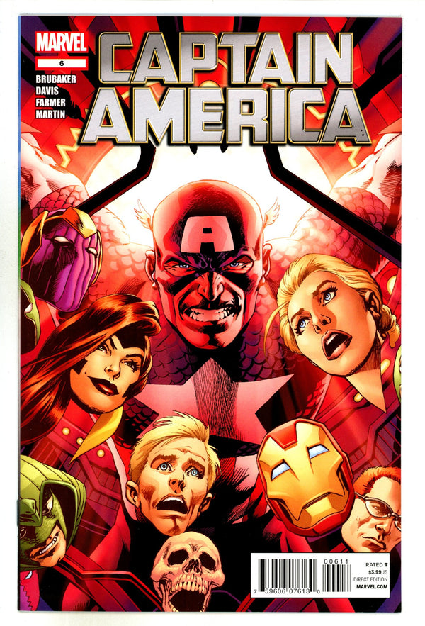 Captain America Vol 6 6 High Grade (2012)