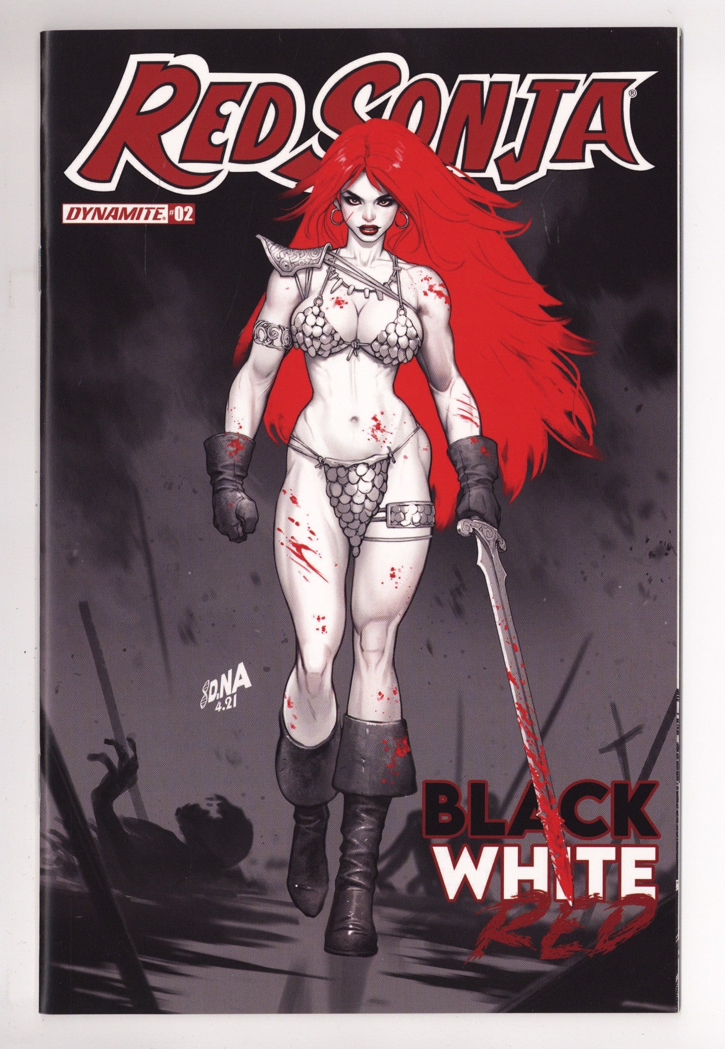 Red Sonja: Black, White, Red   2  High Grade   (2021) Nakayama     Variant  