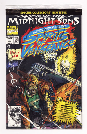 Ghost Rider / Blaze: Spirits of Vengeance Vol 2 1 High Grade (1992) Sealed 