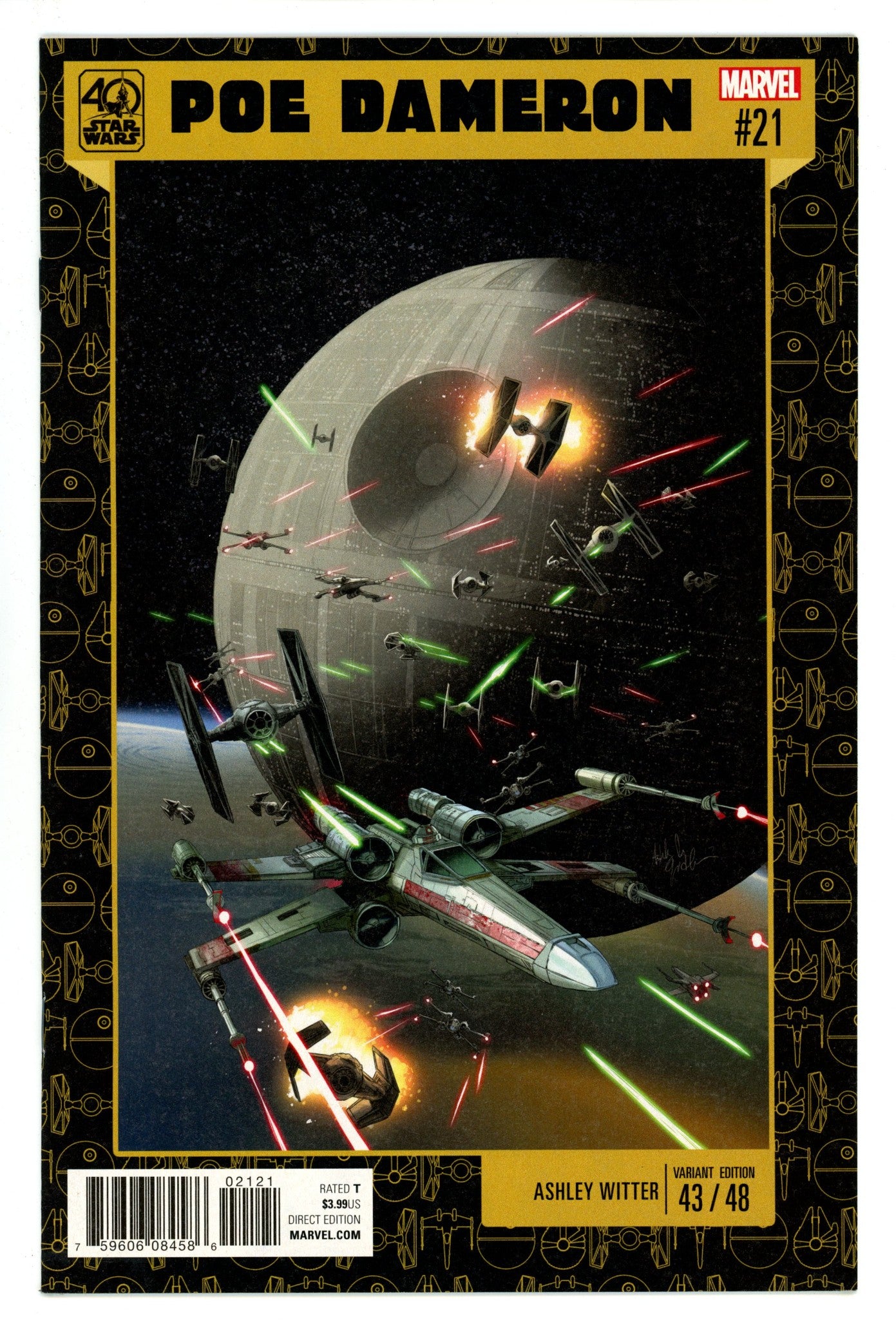 Poe Dameron 21 High Grade (2018) Witter Variant 