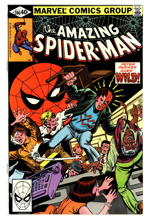 The Amazing Spider-Man Vol 1 206 VF+ (8.5) (1980)